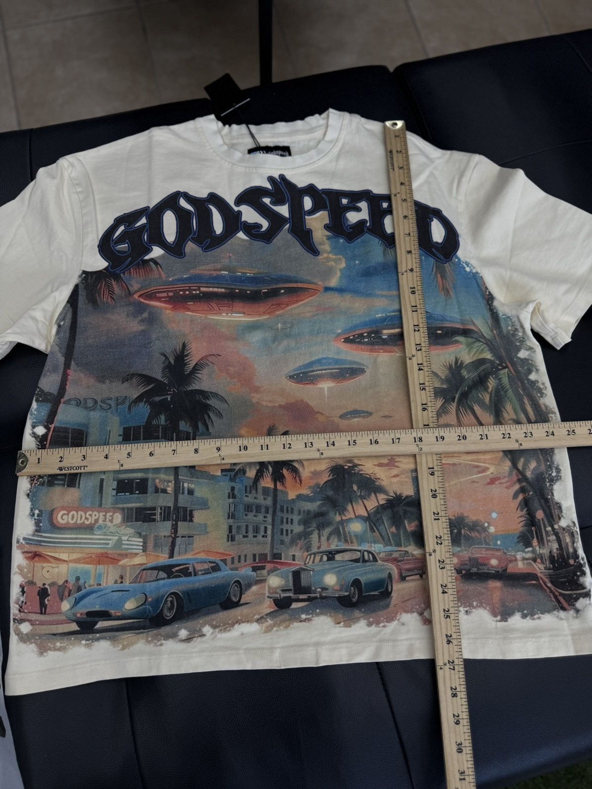 Godspeed Godspeed UFO Miami Tee Shirt Size XXL (NEW) Size US XXL / EU 58 / 5 - 13 Thumbnail