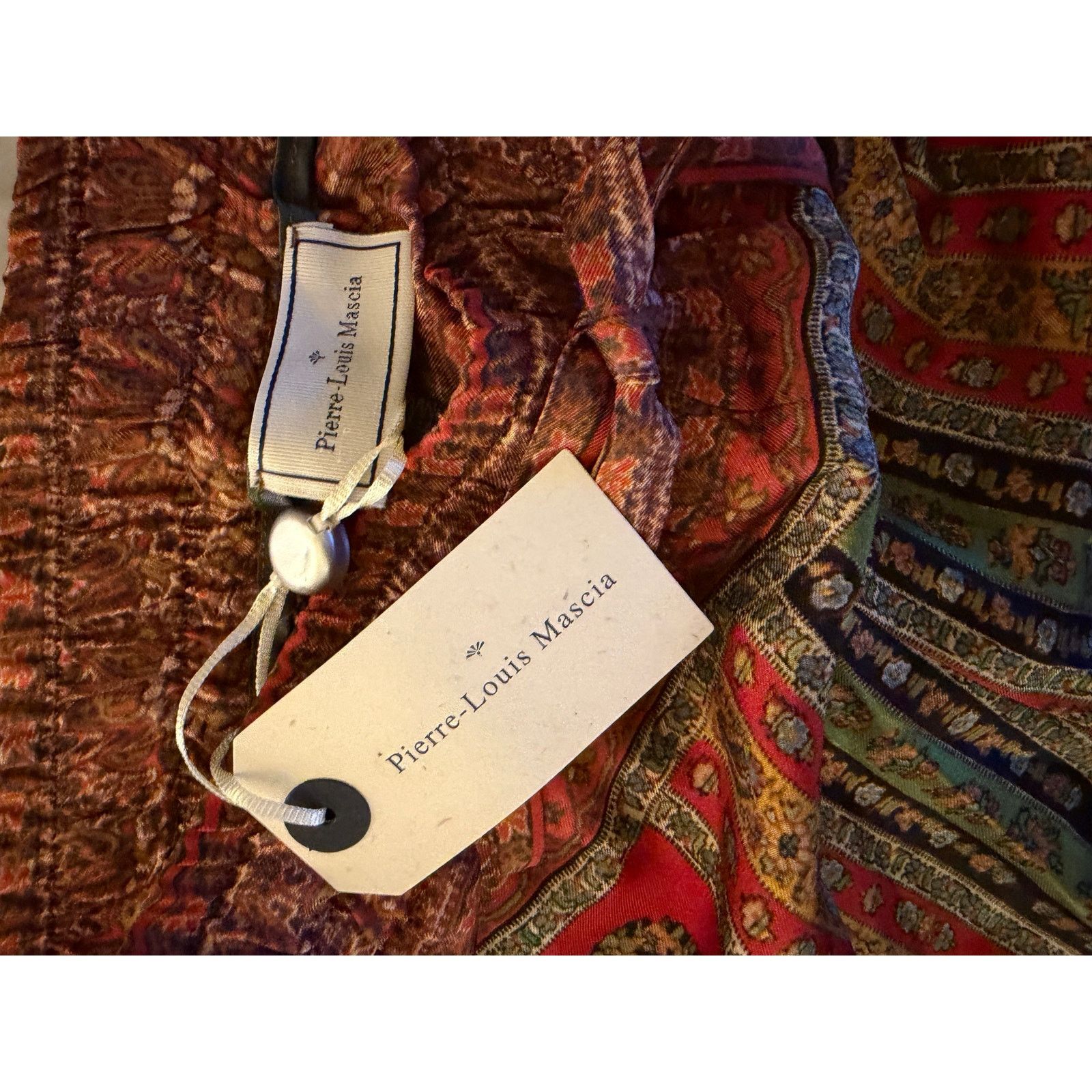 Pierre-Louis Mascia Pierre-Louis Mascia NWT Men's Silk Pantaloncini Short Size US 28 / EU 44 - 4 Thumbnail