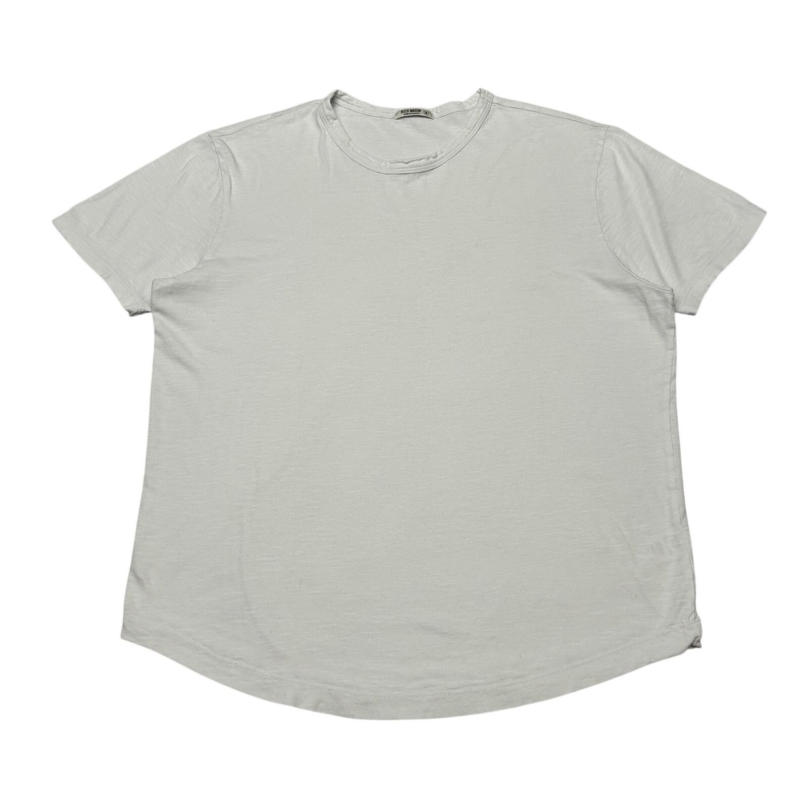 Buck Mason Buck Mason Slub Curved Hem T Shirt Men's M Quiet Luxury Size US M / EU 48-50 / 2 - 1 Thumbnail
