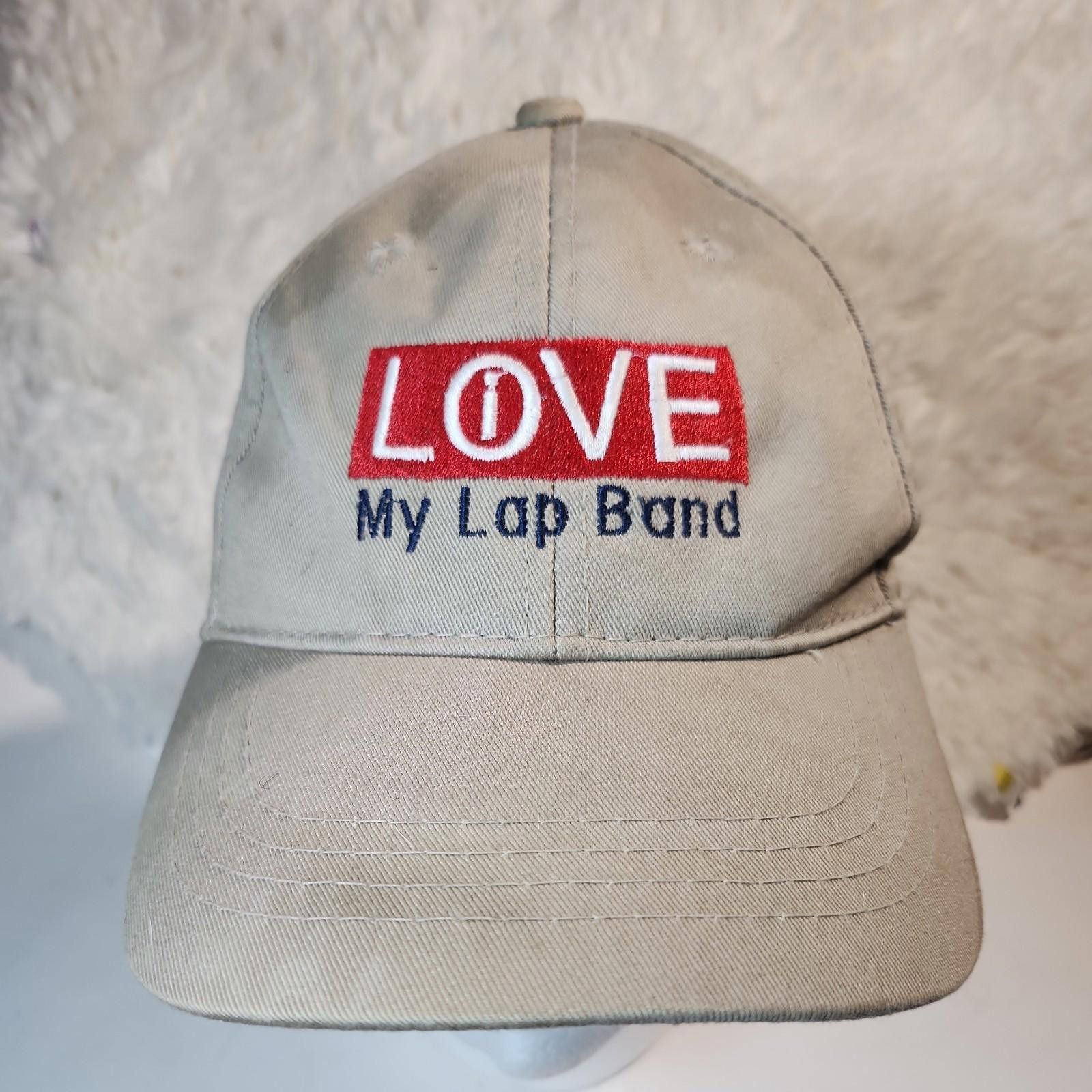 Other I LOVE MY LAPBAND Dad Hat Baseball Vintage Surgery Lap Band Size ONE SIZE - 1 Thumbnail