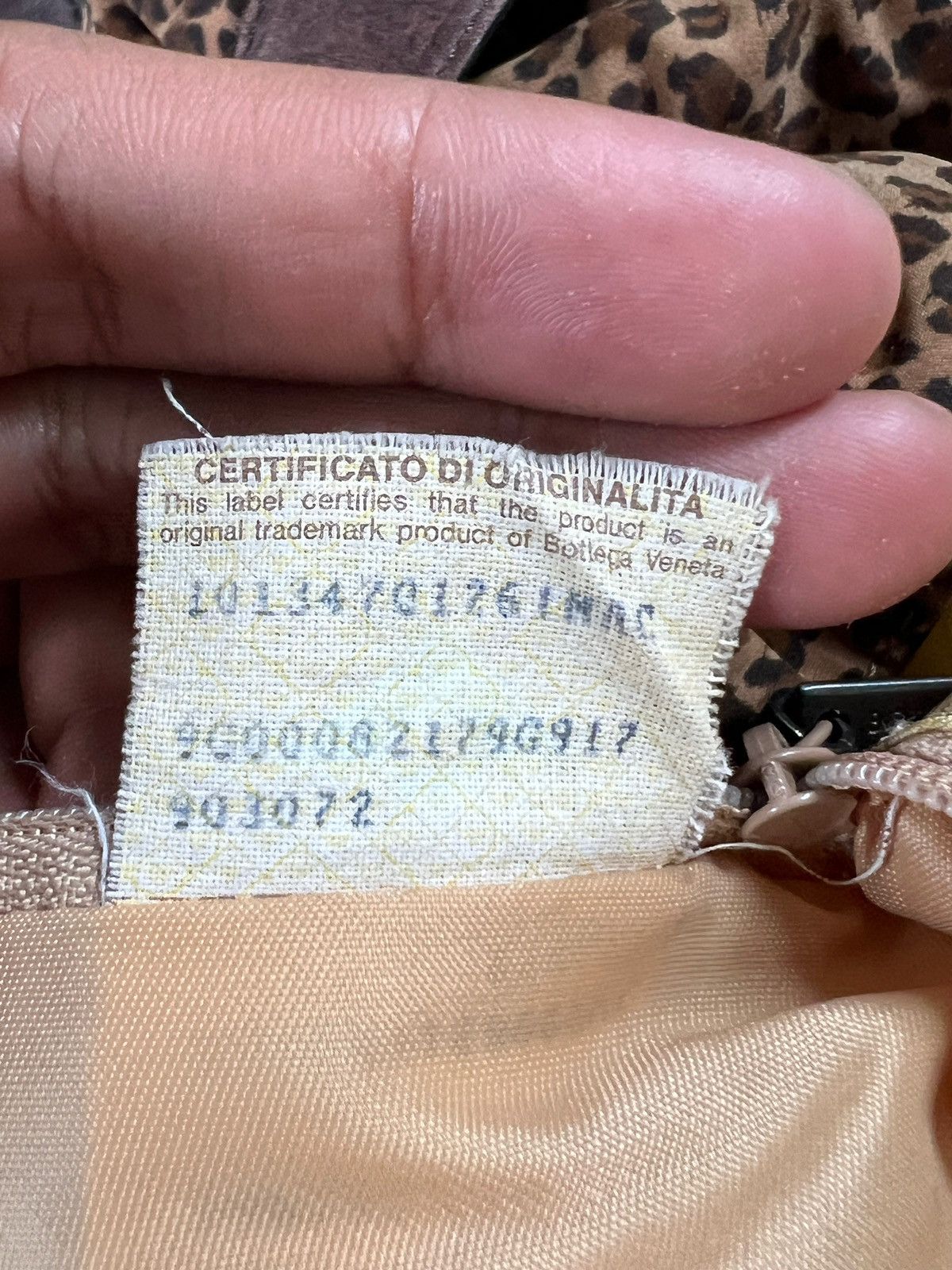 Bottega Veneta × Vintage Vintage Bottega Veneta Leopard Print Crossbody Bag Size ONE SIZE - 23 Thumbnail
