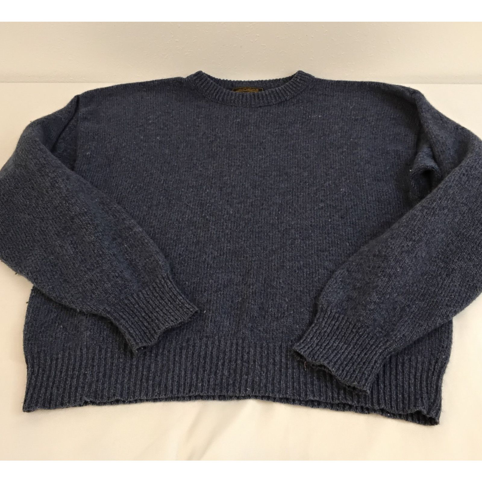 Eddie Bauer Eddie Bauer Sweater Men's XL Blue Wool Blend VTG 90's USA Size US XL / EU 56 / 4 - 6 Thumbnail