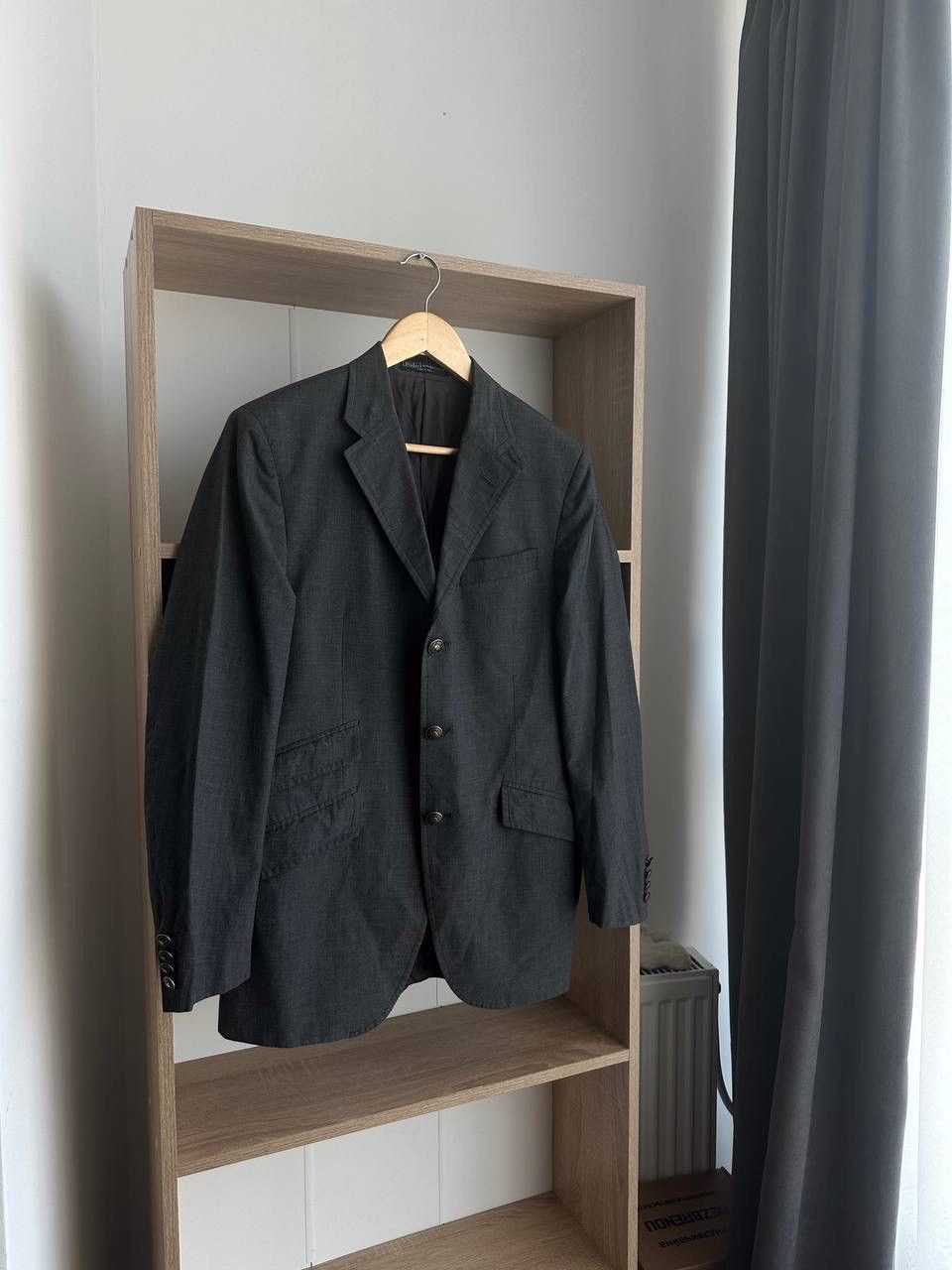Polo Ralph Lauren × Vintage Vintage Polo Ralph Lauren Gray PRL Blazer Jacket Size 42R - 16 Thumbnail