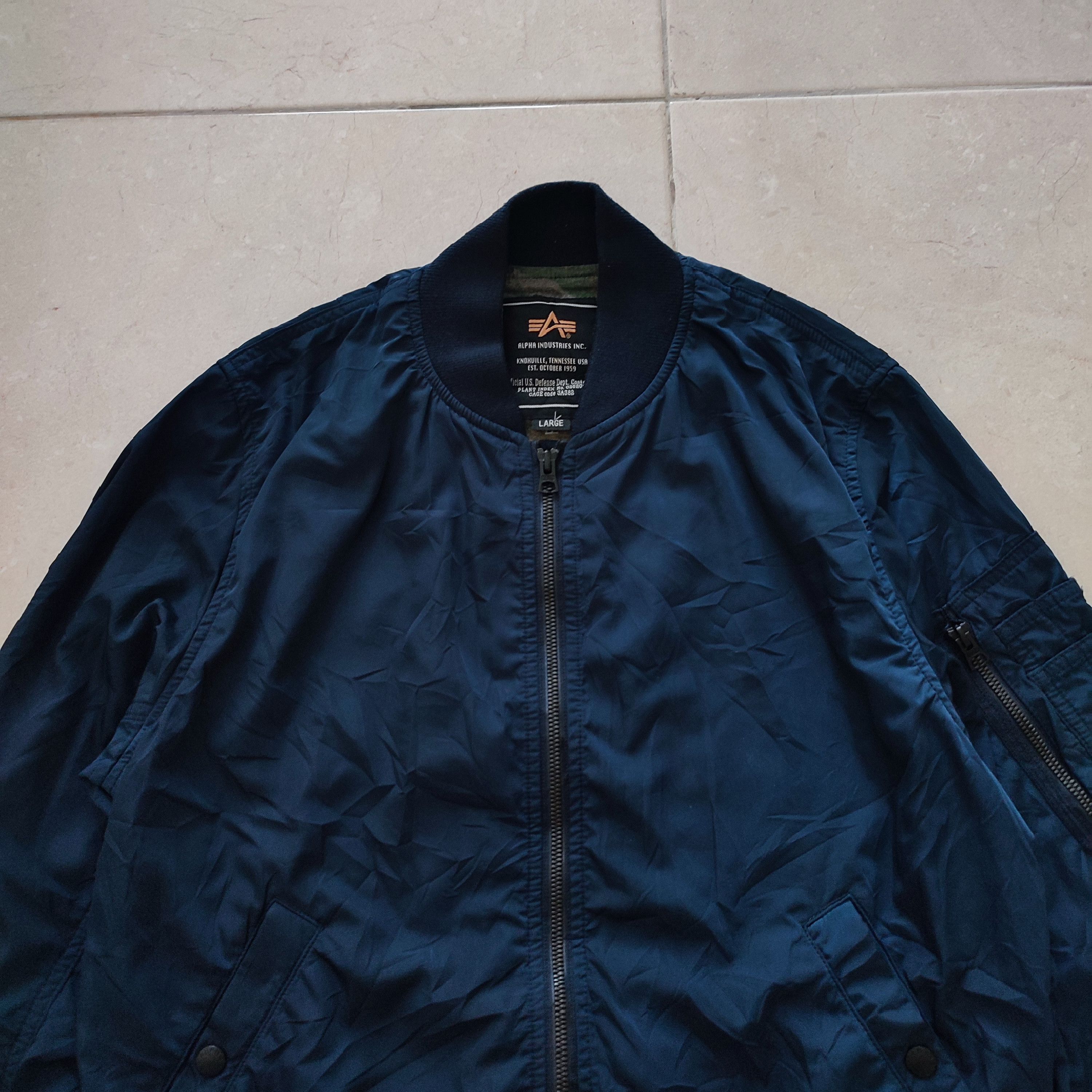 Alpha Industries 🔥STEALS🔥Alpha Industries MA-1 Bomber Tactical Jacket Size US L / EU 52-54 / 3 - 3 Thumbnail