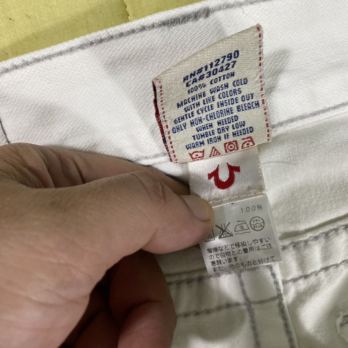 True Religion × Vintage True Religion Section Ricky Size 28 (menual Size 30) Size 30" / US 8 / IT 44 - 9 Thumbnail