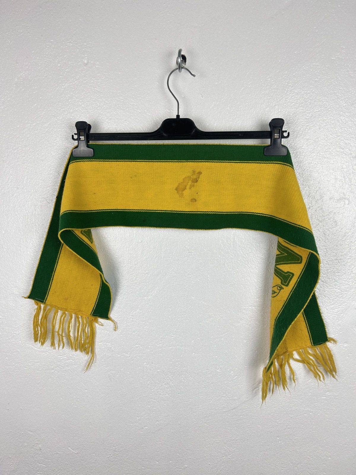 Vintage 80s Vintage Norwich City FC Soccer Football Fanwear Scarf Size ONE SIZE - 6 Thumbnail