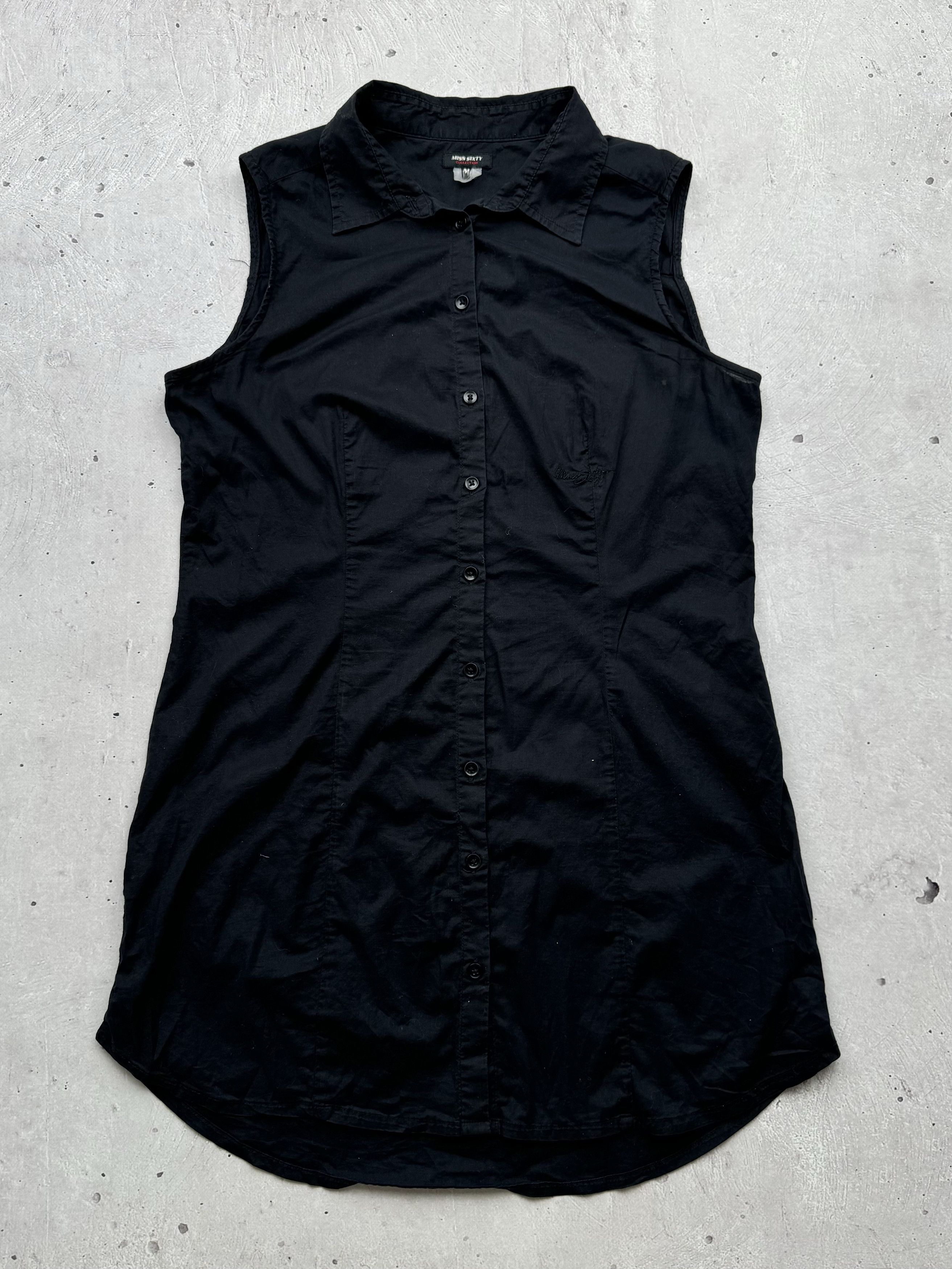 Miss Sixty Vintage Button Mini Dress
