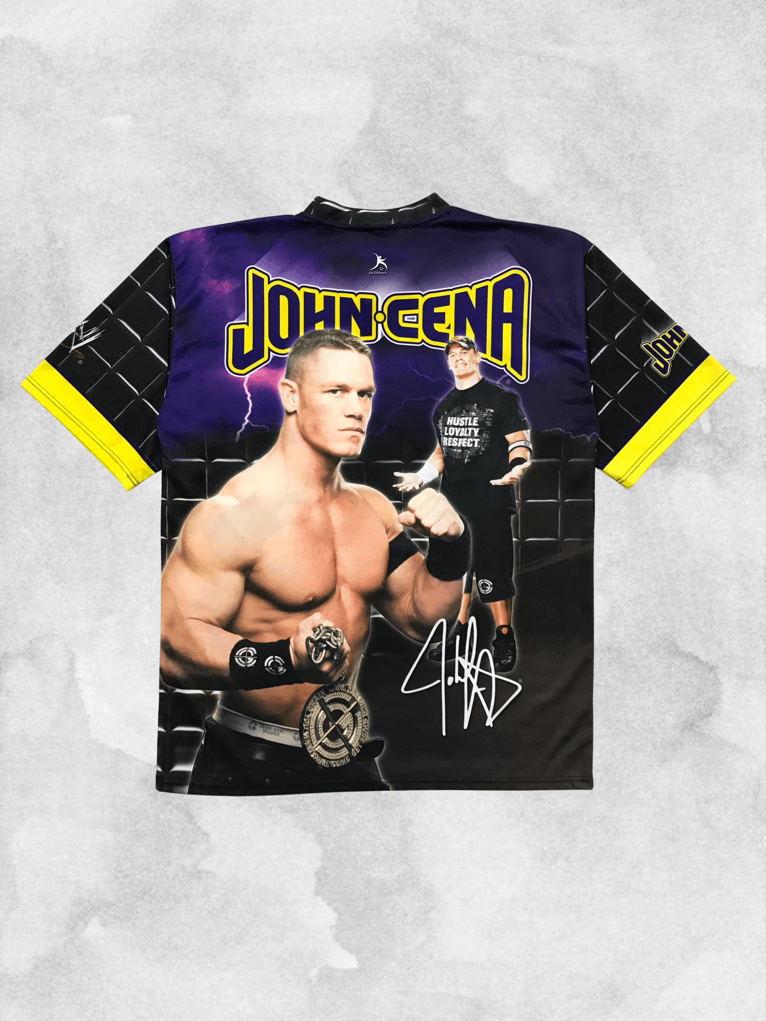 WWE JOHN CENA 2007 WWE Vintage Jersey Resling Rare T-Shirt Tee Size US L / EU 52-54 / 3 - 2 Thumbnail