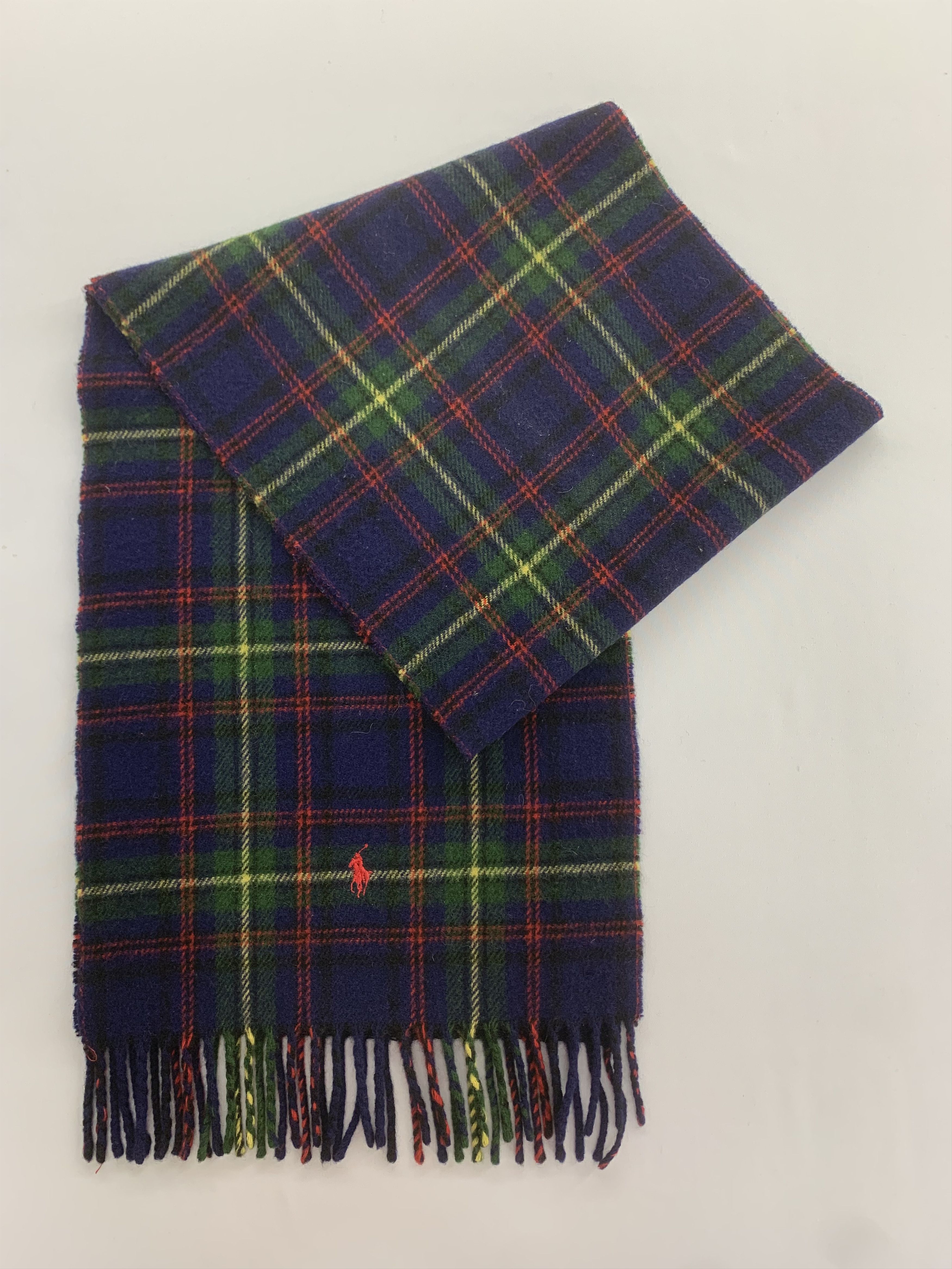Polo Ralph Lauren Polo Ralph Lauren Scarf Wool Muffler Neck Wrap BL3176 Size ONE SIZE - 2 Thumbnail
