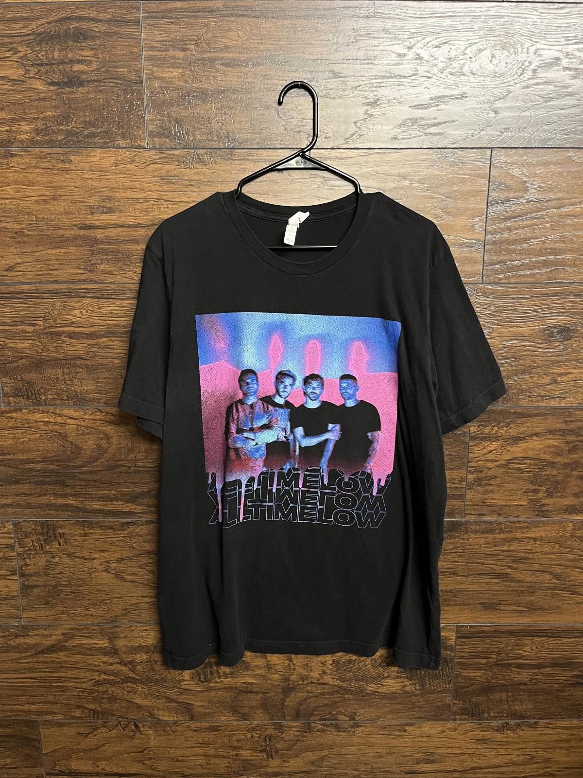 Designer All Time Low Band T-shirt Why do All Monsters at Night -XL Size US XL / EU 56 / 4 - 2 Thumbnail