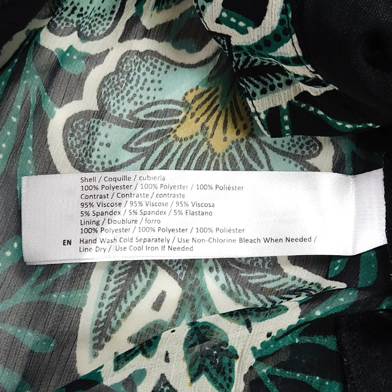 Other Band of the Free Bonnie Emerald Floral Bodysuit S NWT Size S / US 4 / IT 40 - 8 Thumbnail