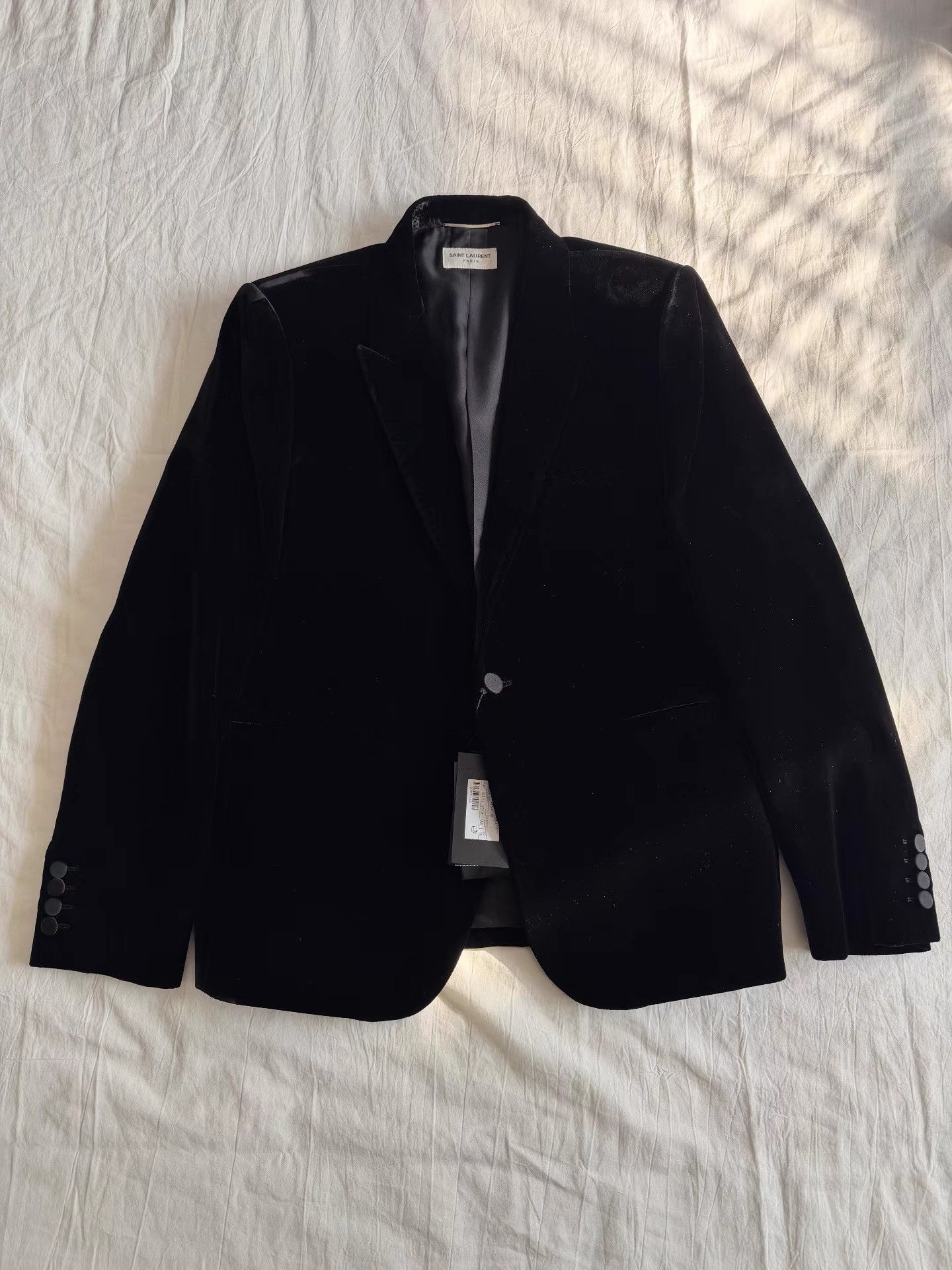 Saint Laurent Paris Saint Laurent Men's Velvet Suit K33 Size US M / EU 48-50 / 2 - 2 Thumbnail