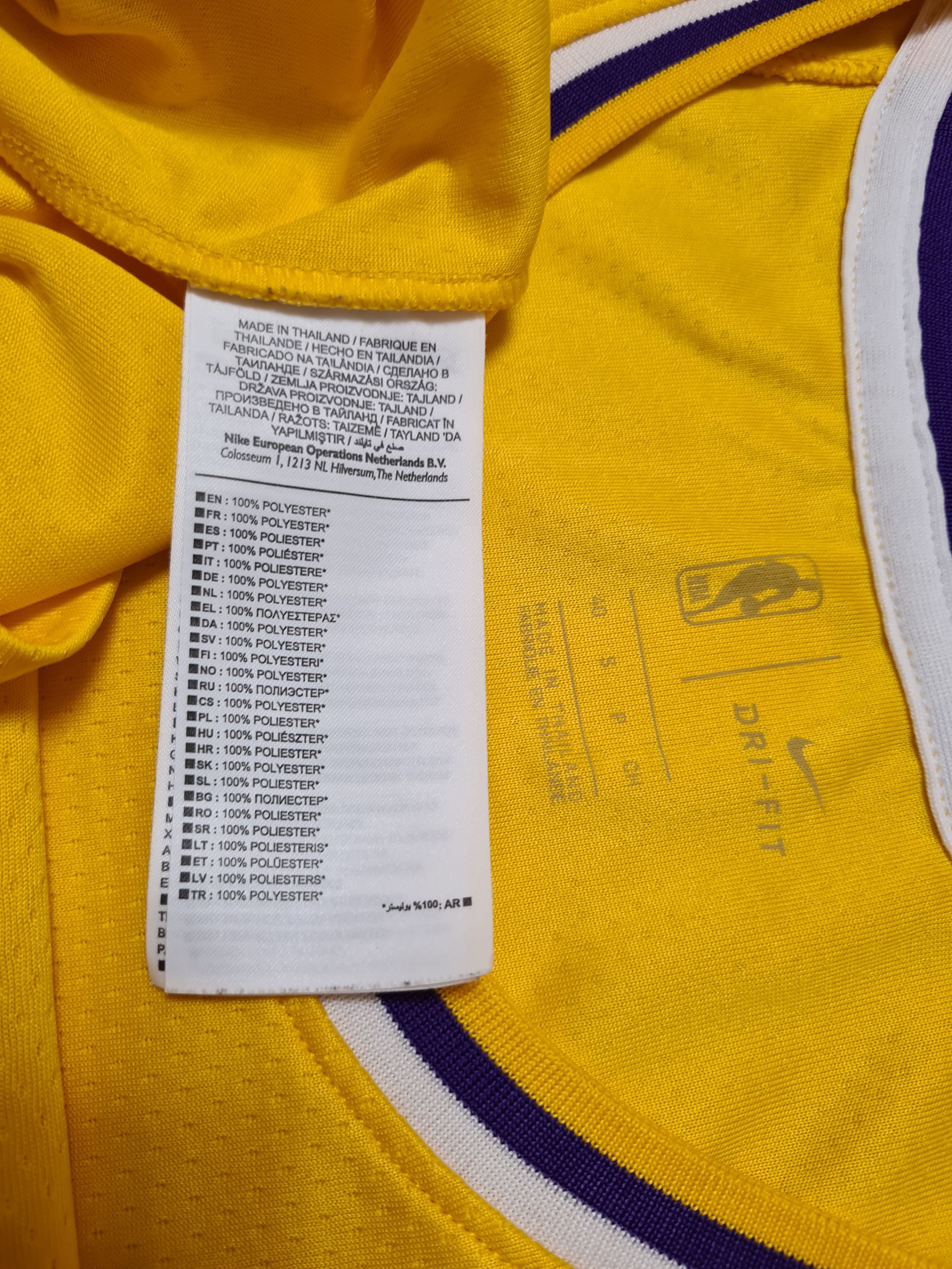 All Sport LA LAKERS LONZO BALL #2 JERSEY BASKETBALL SHIRT JERSEY Size US S / EU 44-46 / 1 - 9 Thumbnail