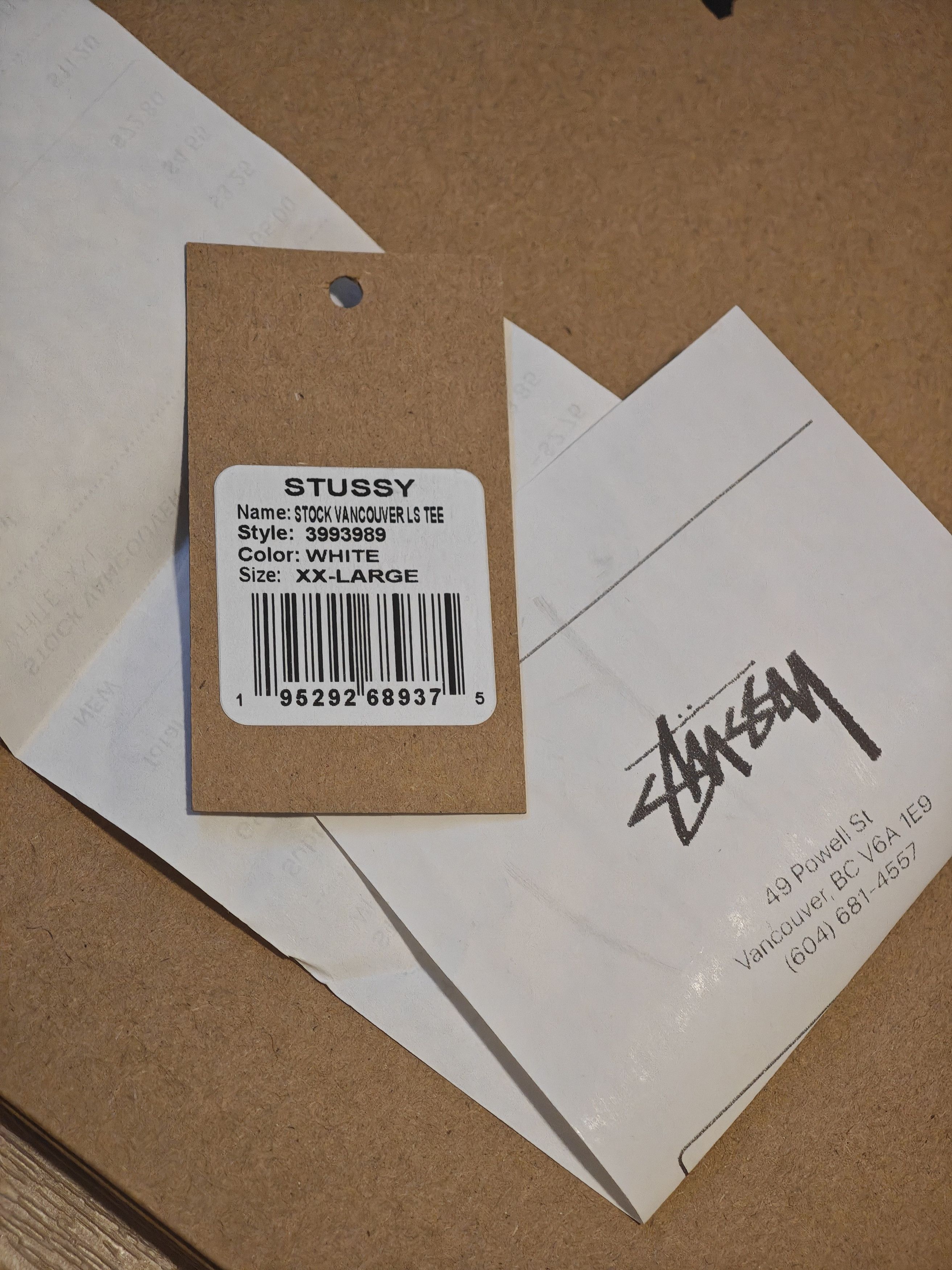 Stussy Stussy Vancouver long sleeve Size US XXL / EU 58 / 5 - 2 Thumbnail