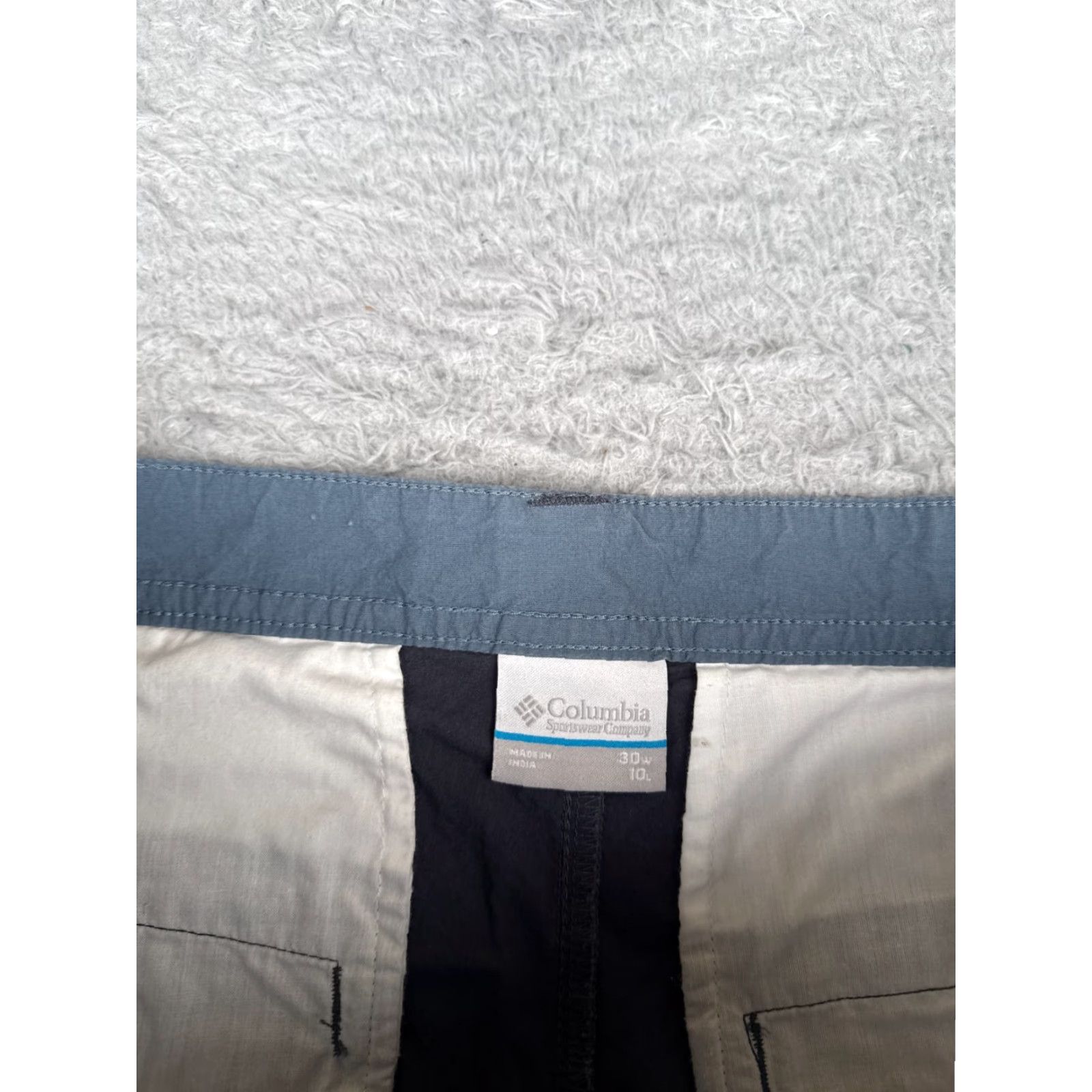 Vintage Columbia Shorts Men 30 Blue Chino 100% Cotton Hiking Camping 30x10 Size US 30 / EU 46 - 7 Thumbnail