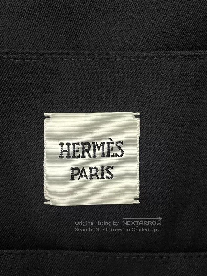 Hermes Hermes Black Studded Shorts, Casual and Versatile Style Size 42" / US 20 - 4 Thumbnail