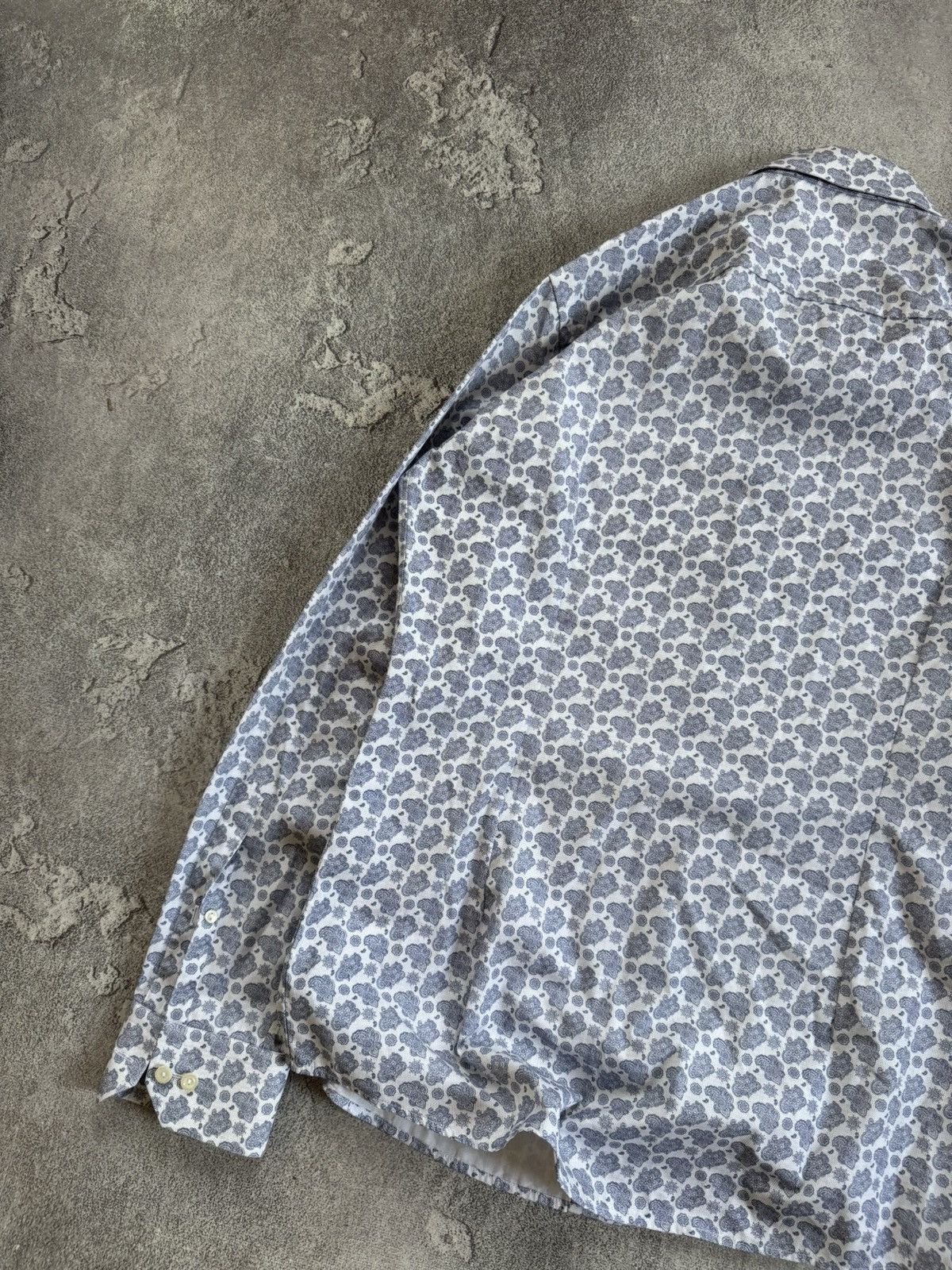 Eton Eton 41/16 size all printed flowers shirt button up long Size US L / EU 52-54 / 3 - 12 Thumbnail