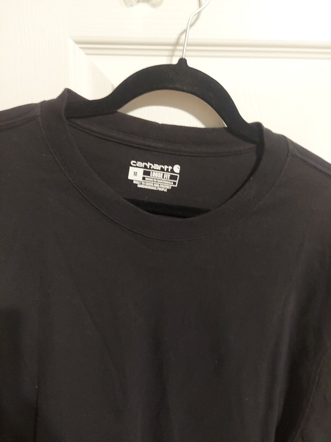 Carhartt Carhartt Long Sleeve T-Shirt Men's Medium Black Loose Fit, Size US M / EU 48-50 / 2 - 6 Thumbnail