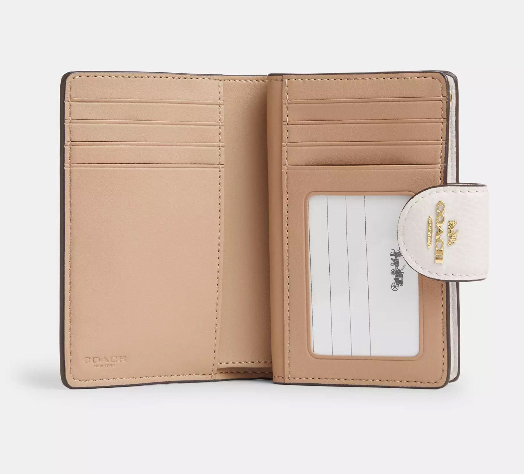 Coach Medium Corner Zip Wallet With Sketch Print CAO94 Size ONE SIZE - 8 Thumbnail