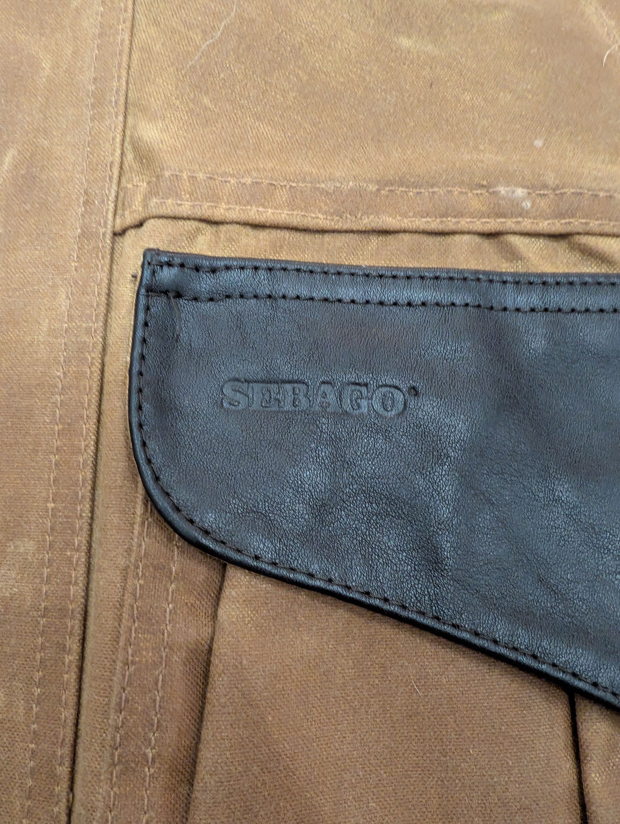 Filson × Sebago RARE Filson x Sebago Tin Cloth Waxed Jacket YKK Made in USA Size US M / EU 48-50 / 2 - 10 Thumbnail