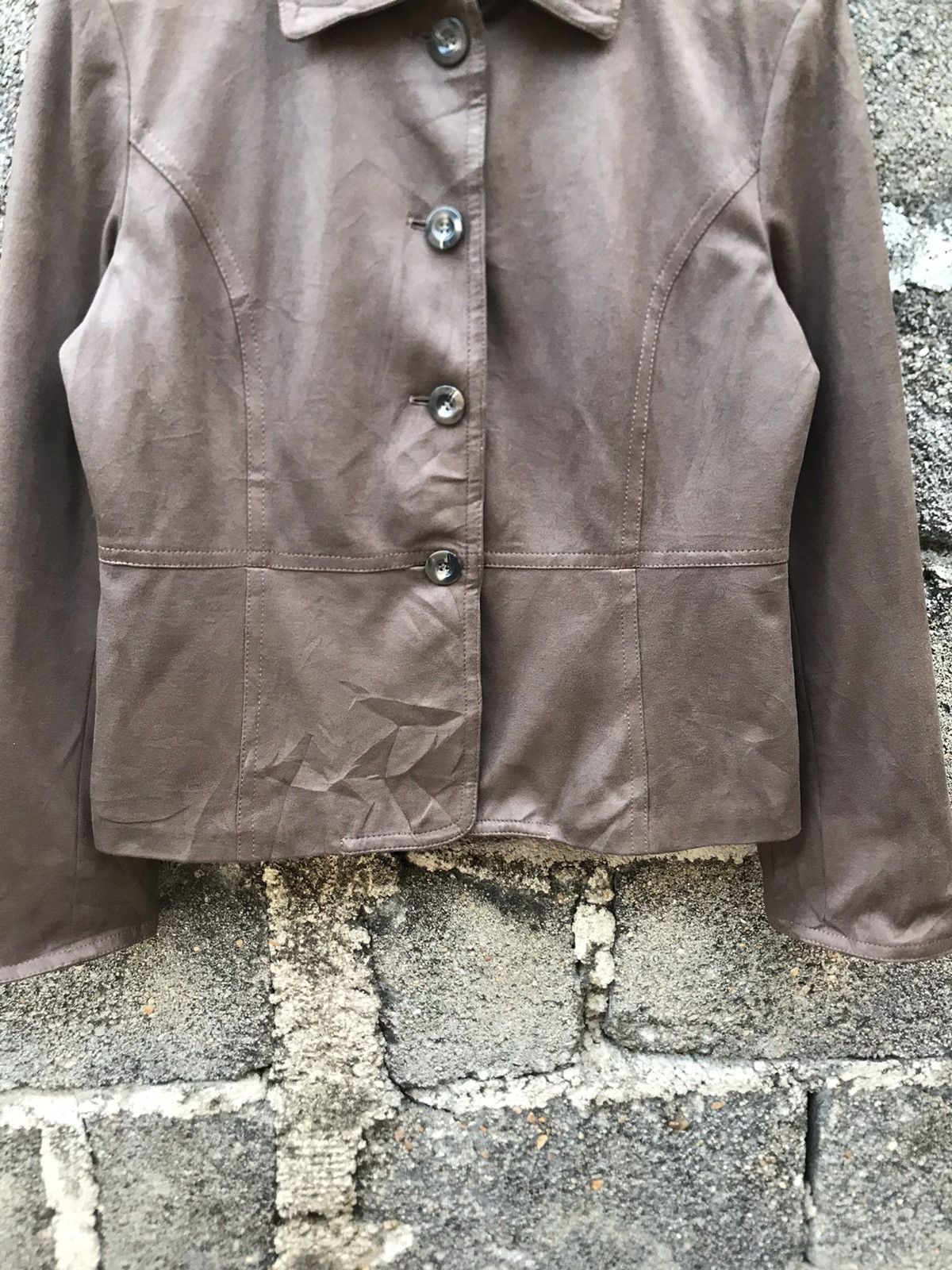 Japanese Brand Miss Paris Button Up Cropped Jacket Size S / US 4 / IT 40 - 4 Thumbnail