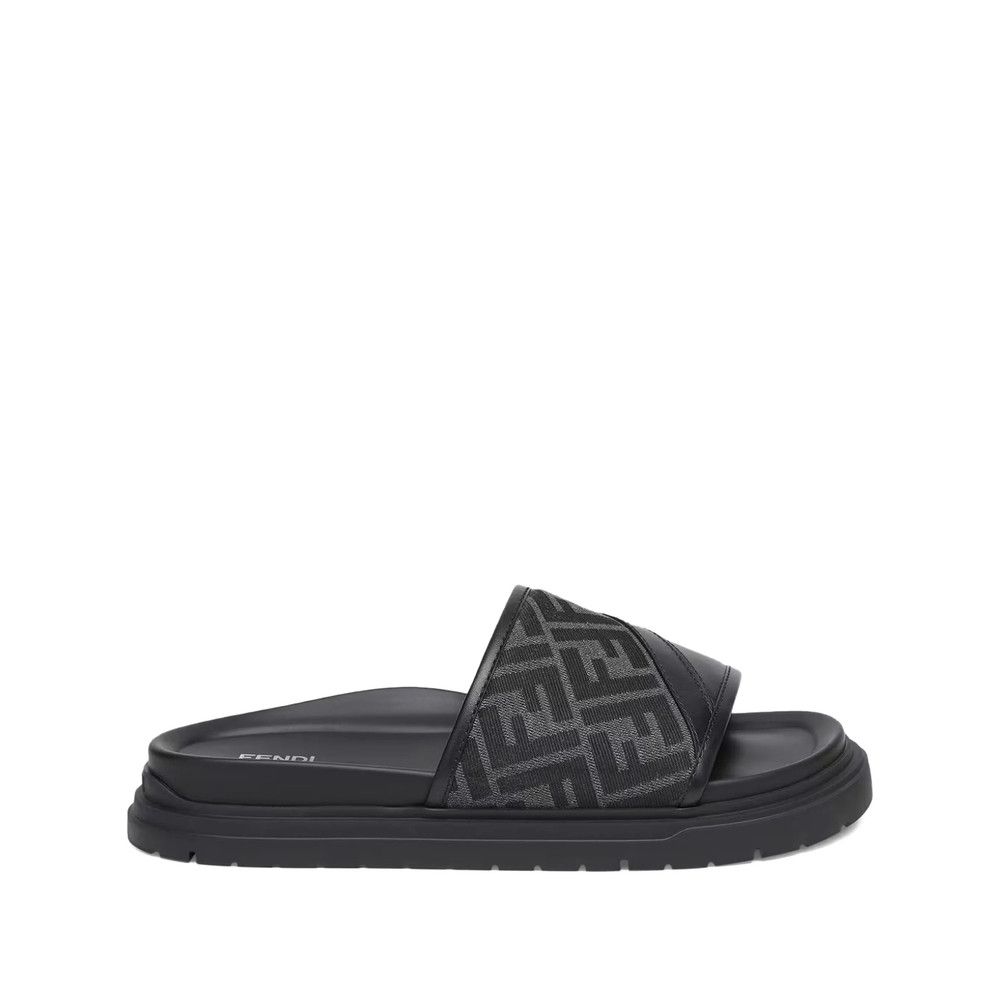 Fendi Fendi BLACK Sandals Size US 10 / EU 43 - 1 Thumbnail
