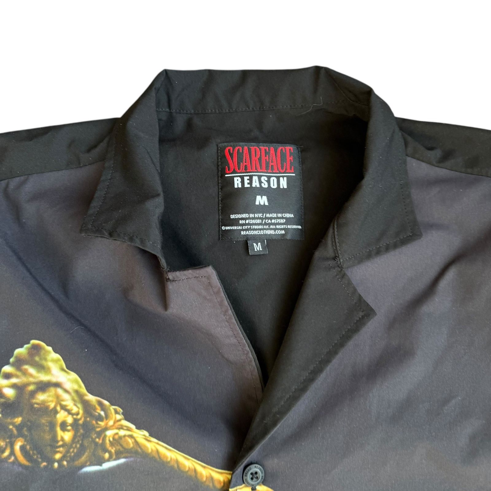 Reason Scarface x Reason Button Up Mens Medium Size US M / EU 48-50 / 2 - 3 Thumbnail