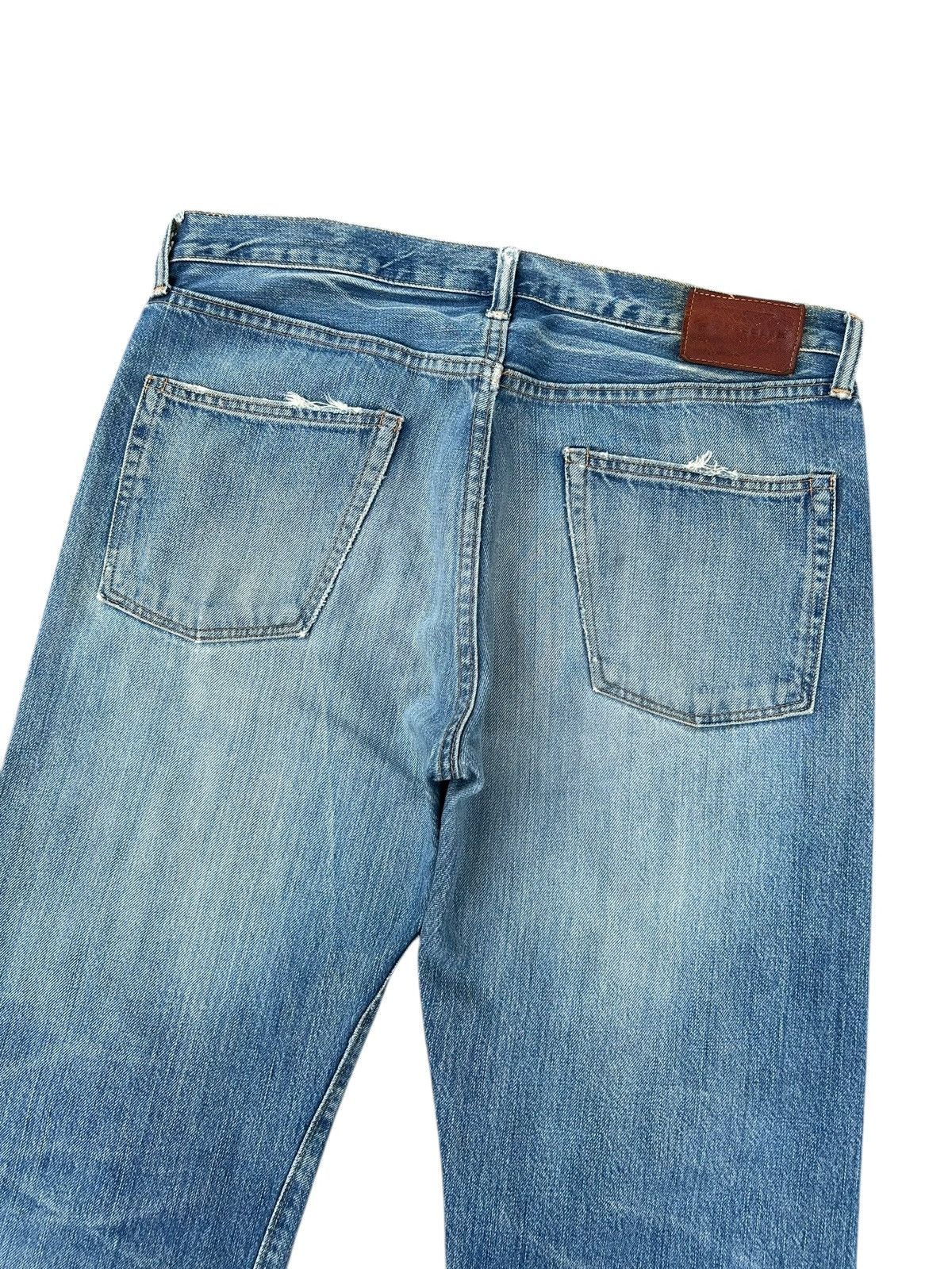Kapital Vintage SpellBound Selvedge Distressed Denim Jeans Size US 34 / EU 50 - 14 Thumbnail