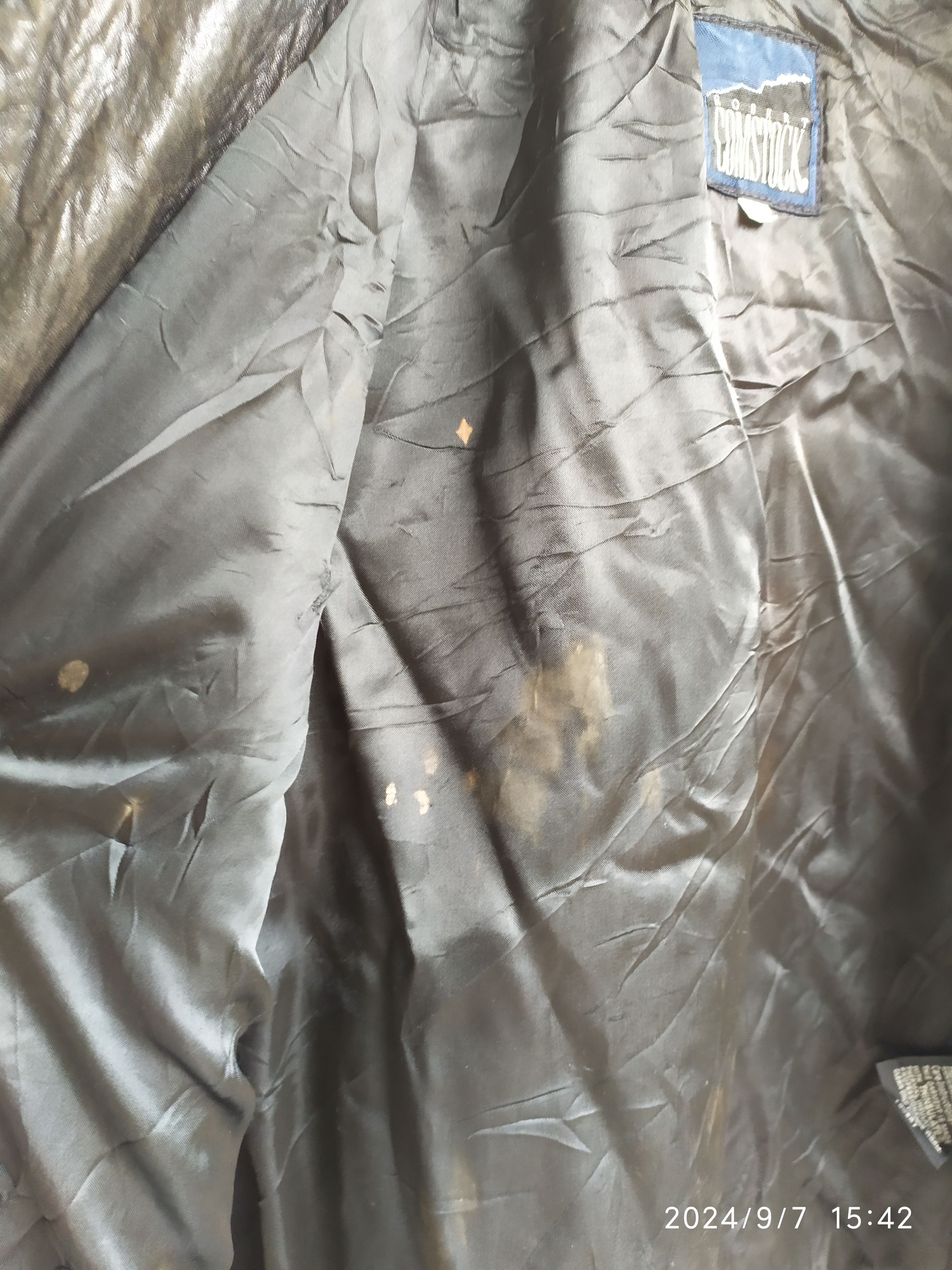 Vintage Vintage Robert Comstock Bikers Leather Jacket Size US L / EU 52-54 / 3 - 7 Thumbnail