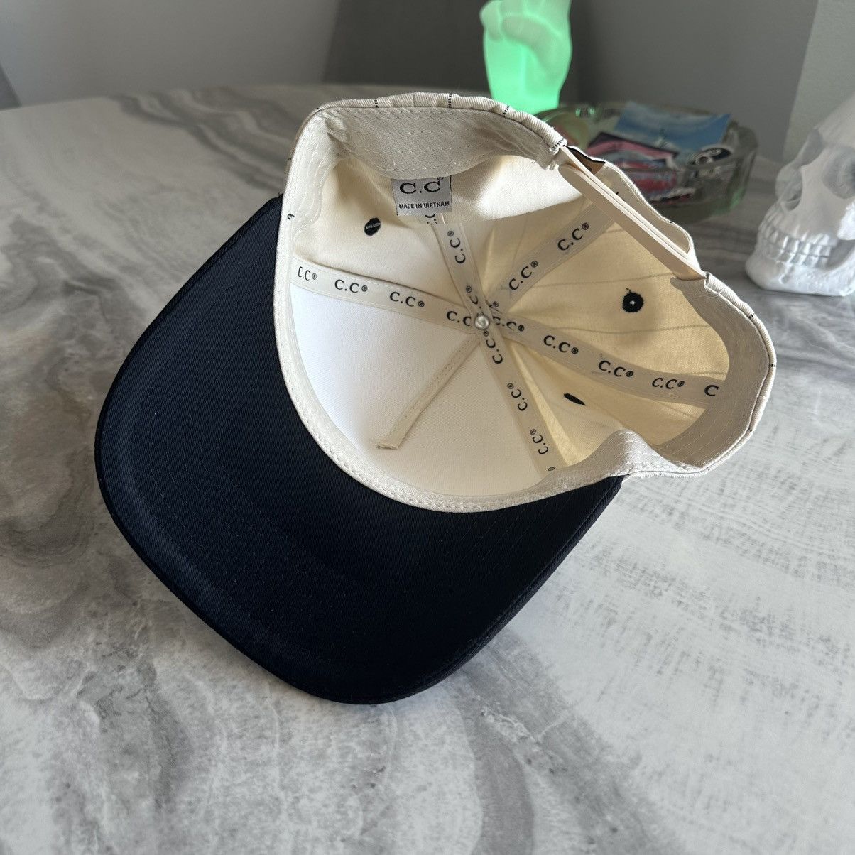 Other C.C New York Pinstripe Two-Tone Trucker Cap Size ONE SIZE - 6 Thumbnail