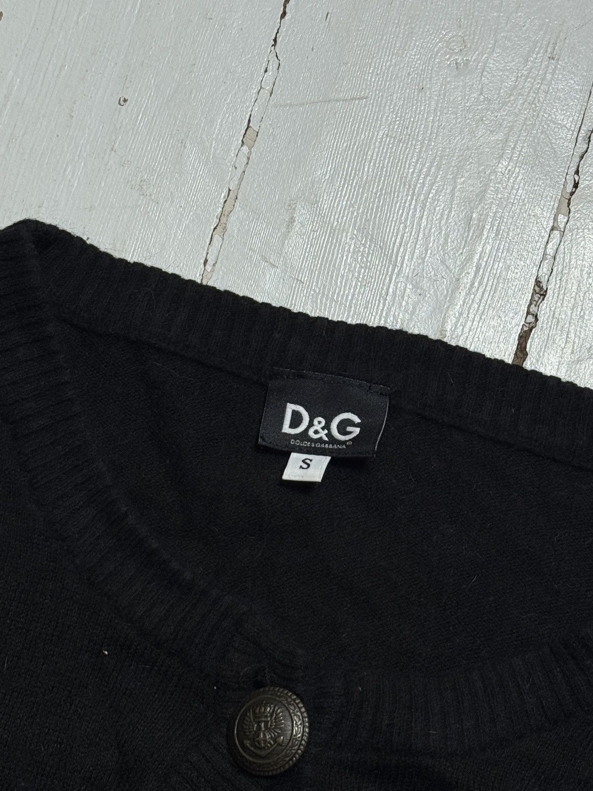 Dolce & Gabbana VINTAGE DOLCE&GABBANA WOOL SWEATER CARDIGAN Size S / US 4 / IT 40 - 7 Thumbnail