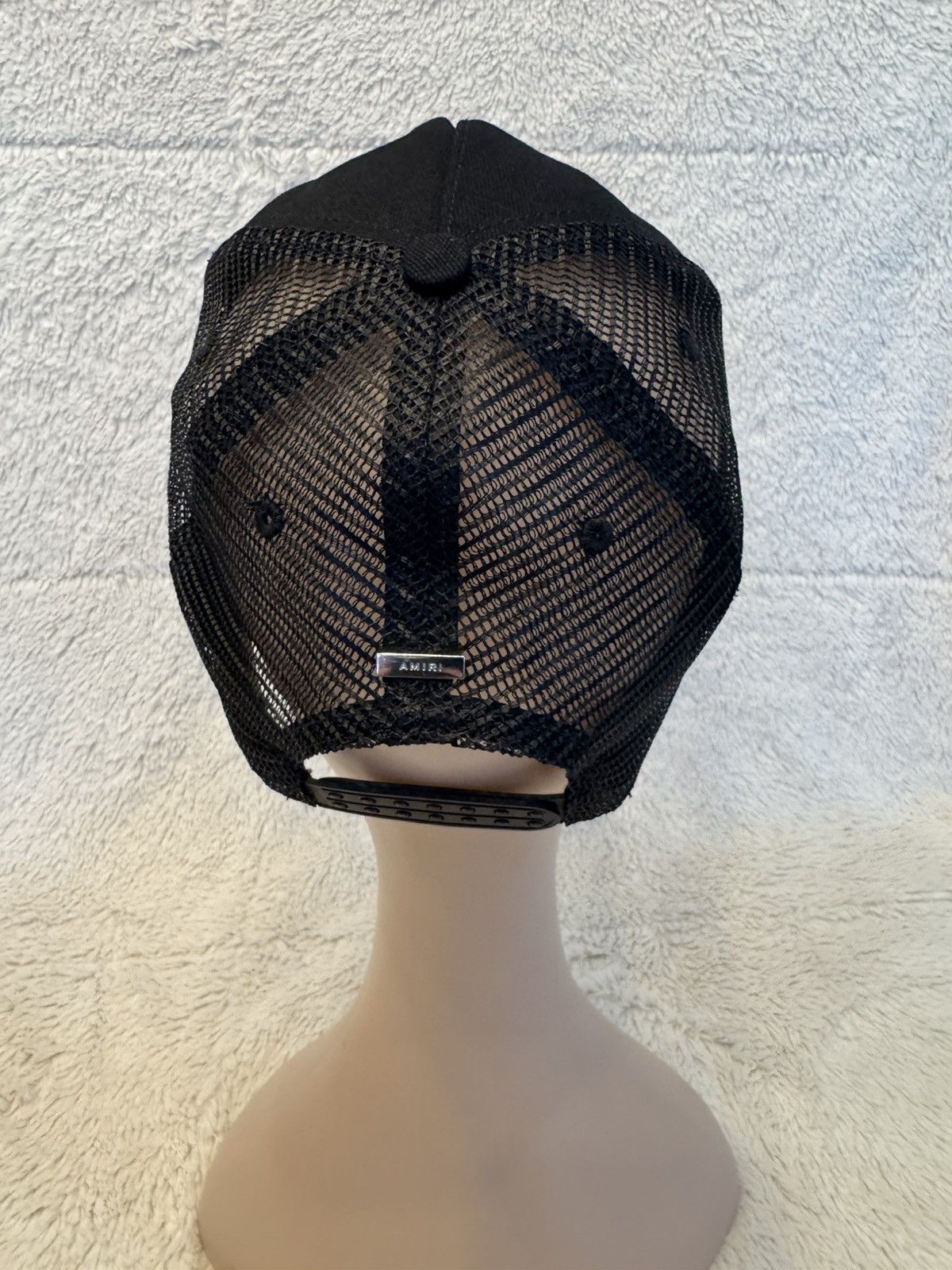 Amiri EUC AMIRI A/W 2019 Embroidered Cap in Black & White Size ONE SIZE - 3 Thumbnail