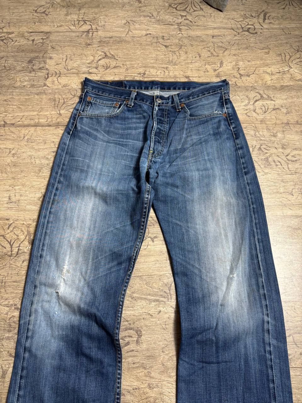 Levi's Vintage Levi's Crazy Bootcut y2K Flared Distressed Jeans Size US 32 / EU 48 - 12 Thumbnail