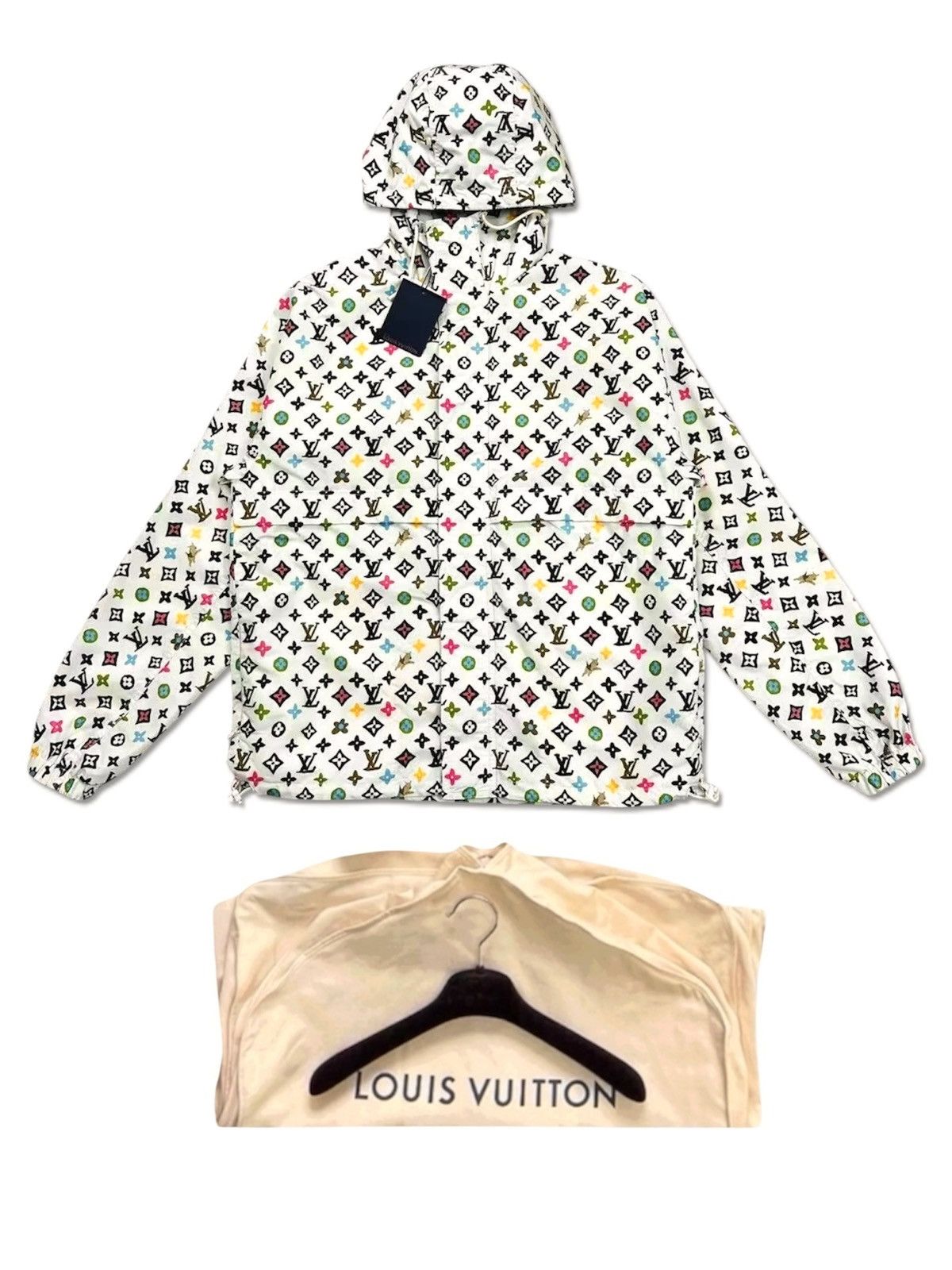 Louis Vuitton × Tyler The Creator Louis Vuitton Tyler 46 Windbreaker Monogram Multicolor Size US S / EU 44-46 / 1 - 1 Thumbnail
