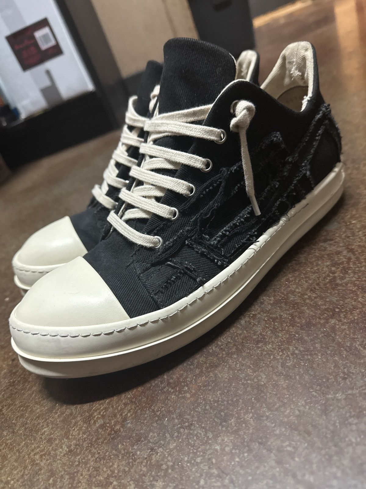 Rick Owens Rick Owens Ramones Low Size US 10 / EU 43 - 2 Thumbnail