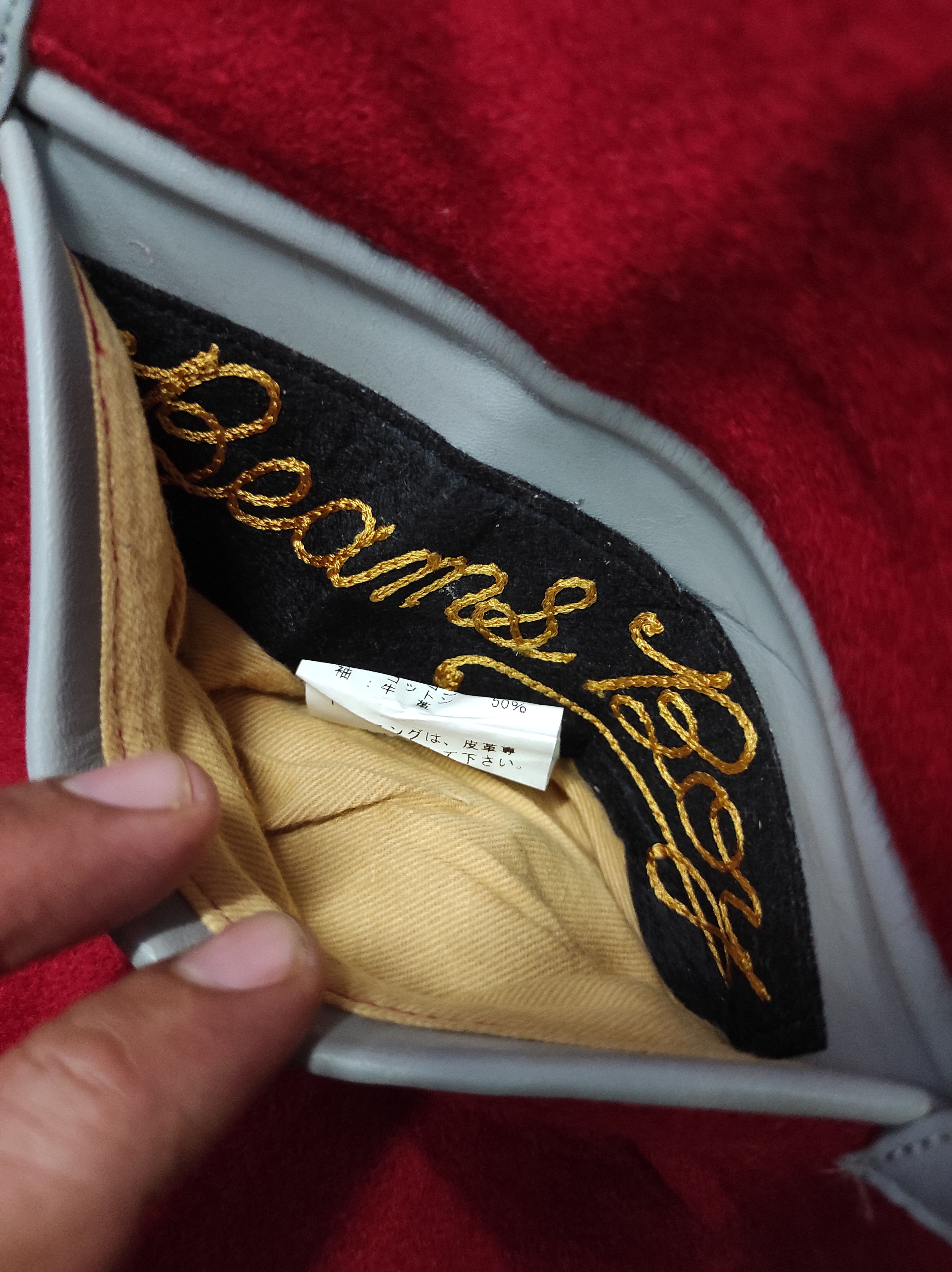 Beams Japan RARE ATHLETE BEAMS BOY VARSITY JACKET LEATHER Size US S / EU 44-46 / 1 - 10 Thumbnail