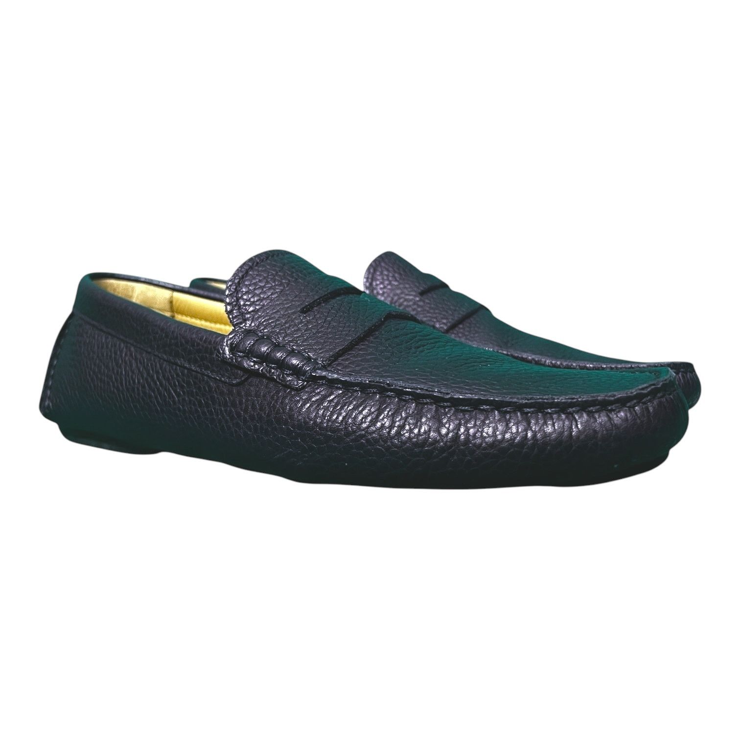 Bally Bally Atlantic Blue Leather Penny Loafers Box Dust Bag US 8D Size US 8 / EU 41 - 2 Thumbnail