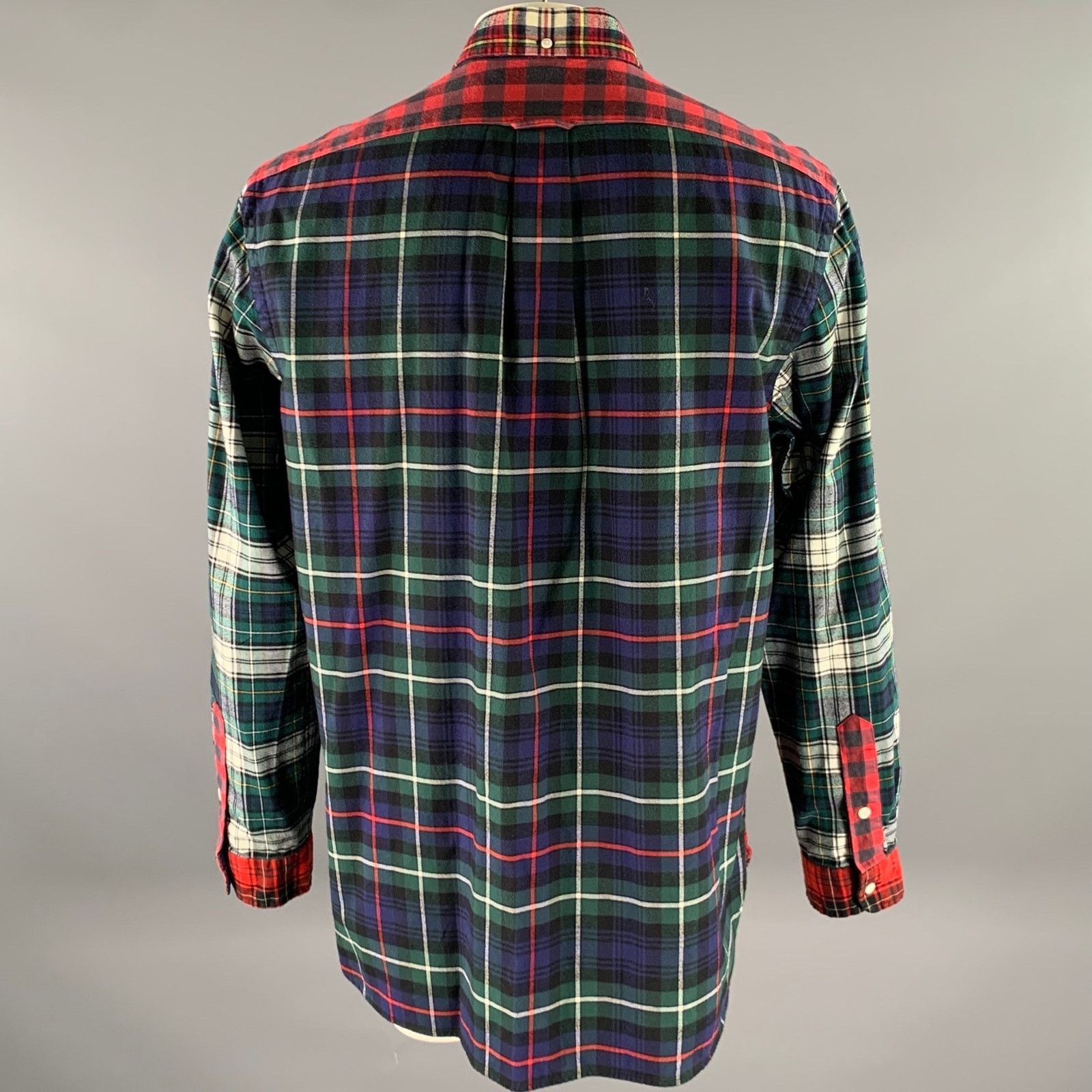 Ralph Lauren RALPH LAUREN XL Multicolor Plaid Flannel Long Sleeve Shirt Size US XL / EU 56 / 4 - 4 Thumbnail
