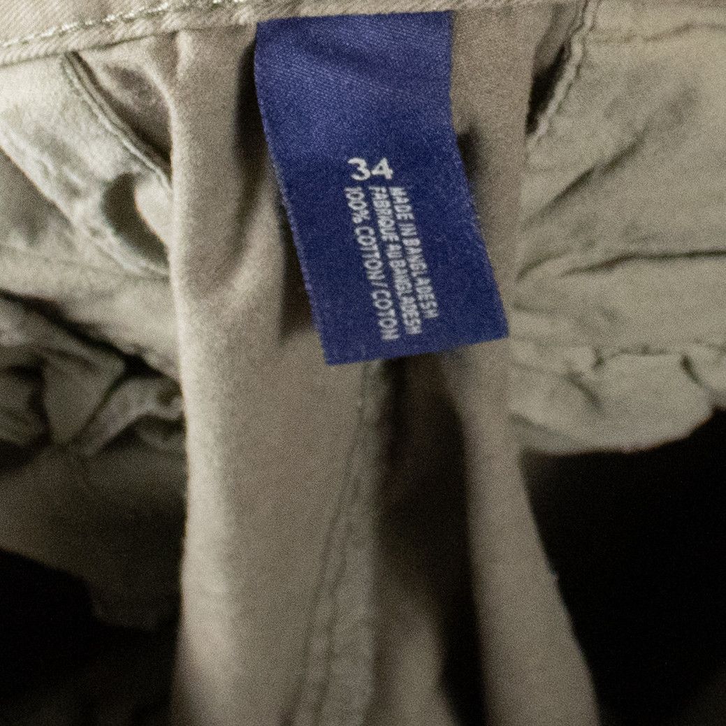 U.S. Polo Assn. Y2K 2000's USPA U.S. Polo Assn Sage Green Baggy Relax Shorts Size US 34 / EU 50 - 5 Thumbnail