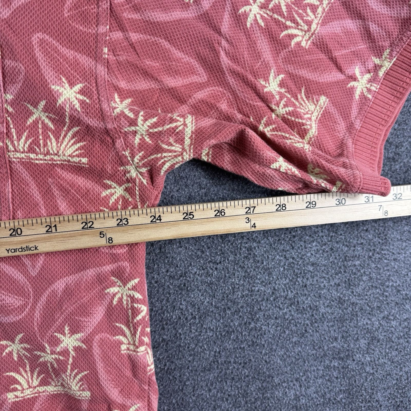 Tommy Bahama Vintage Tommy Bahama Polo Shirt Men's XL Coral Red Palm Size US XL / EU 56 / 4 - 6 Thumbnail