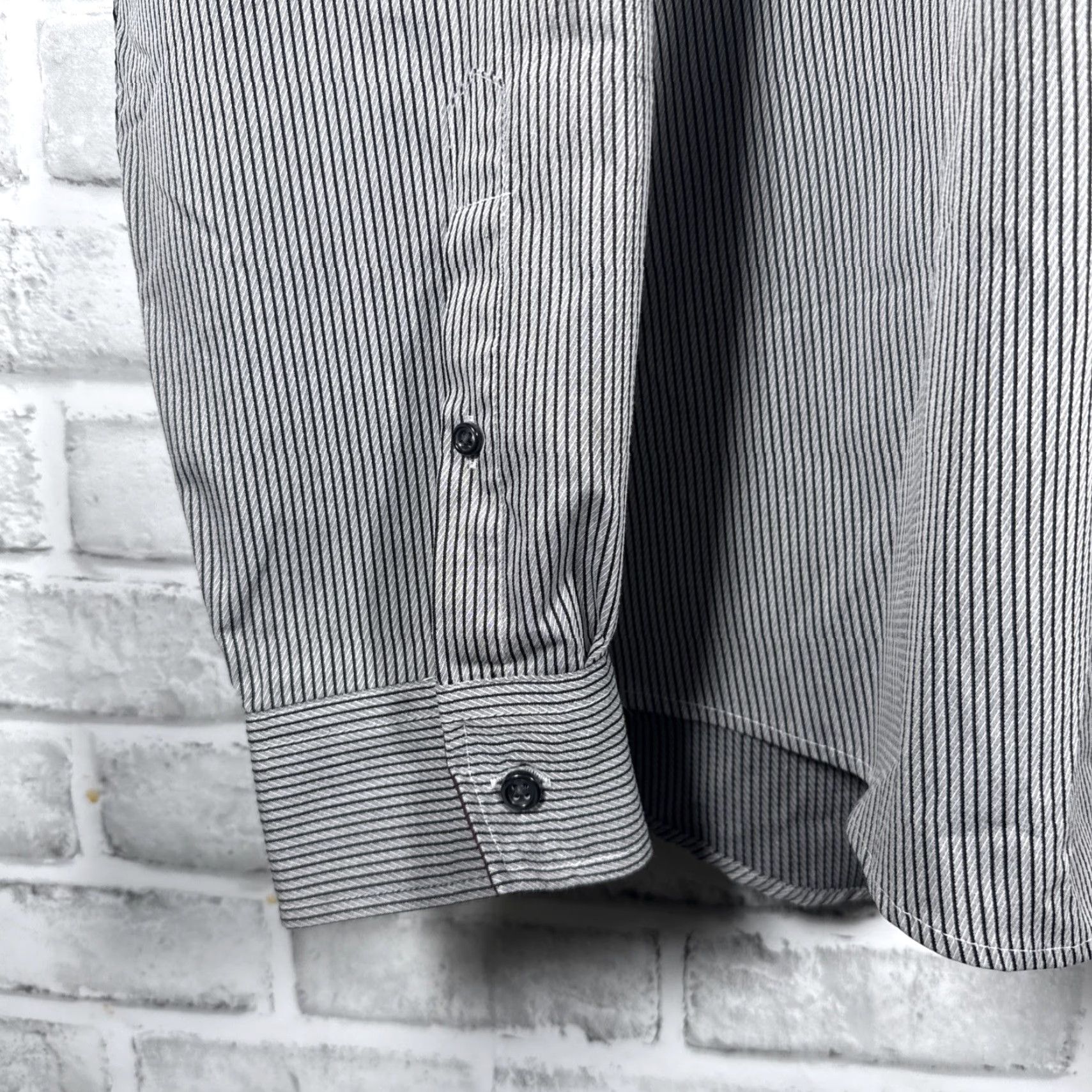 Joseph Abboud NWT Joseph Abboud Striped Button Up Shirt Mens XL Size US XL / EU 56 / 4 - 5 Thumbnail