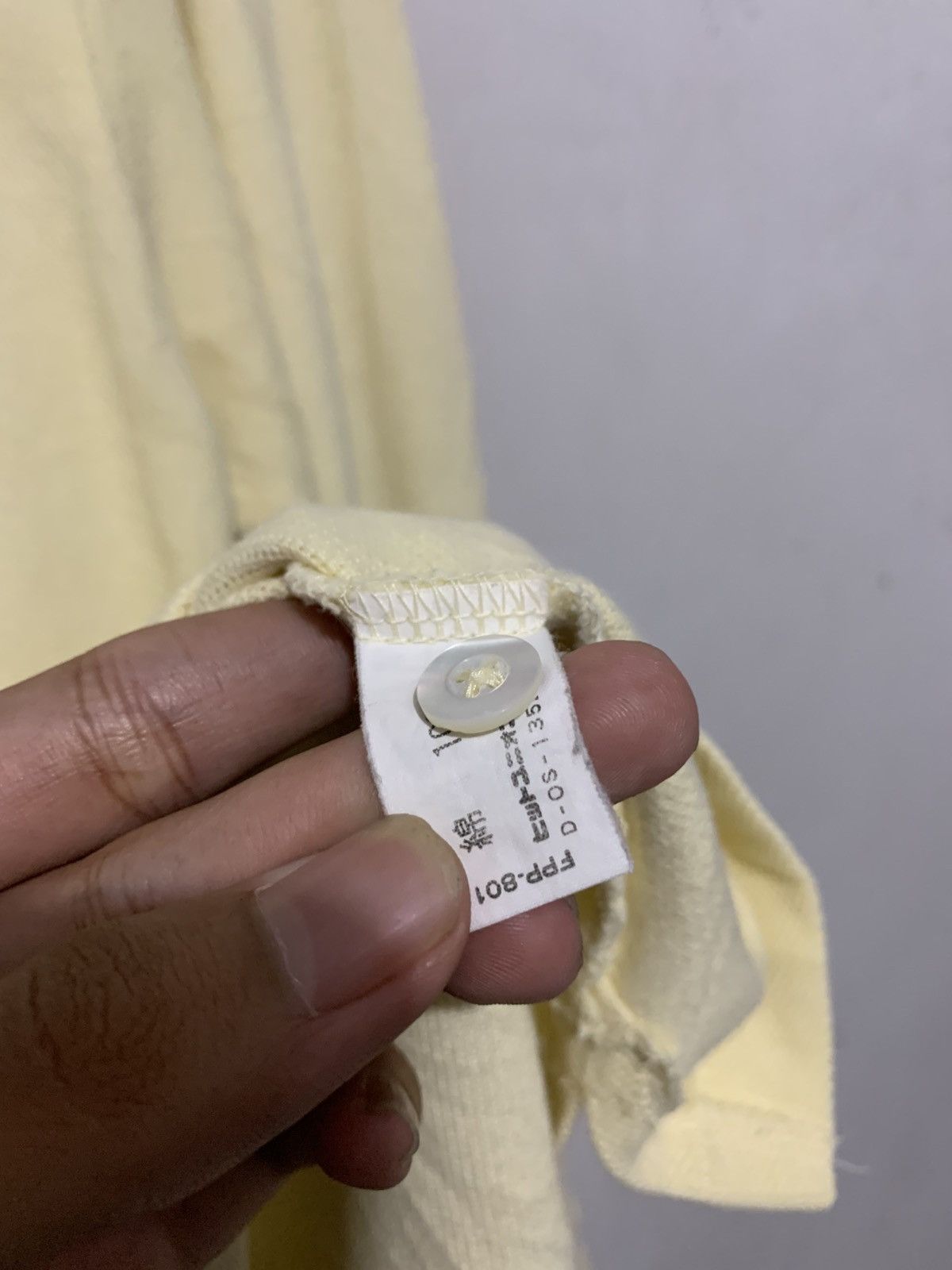 Fred Perry Crewneck Longsleeve Fred Perry Young Yellow Japan L (75x50) Size US L / EU 52-54 / 3 - 5 Thumbnail