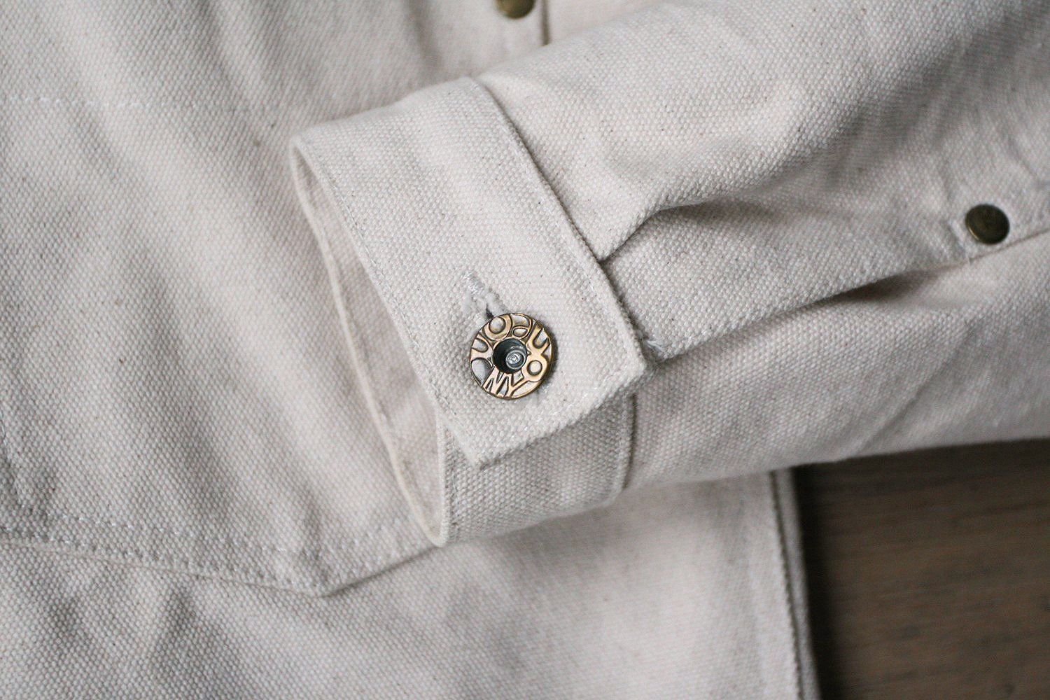 Handmade Galaxy Studios Raw Denim Type 1 I Jacket off white Size US M / EU 48-50 / 2 - 4 Thumbnail