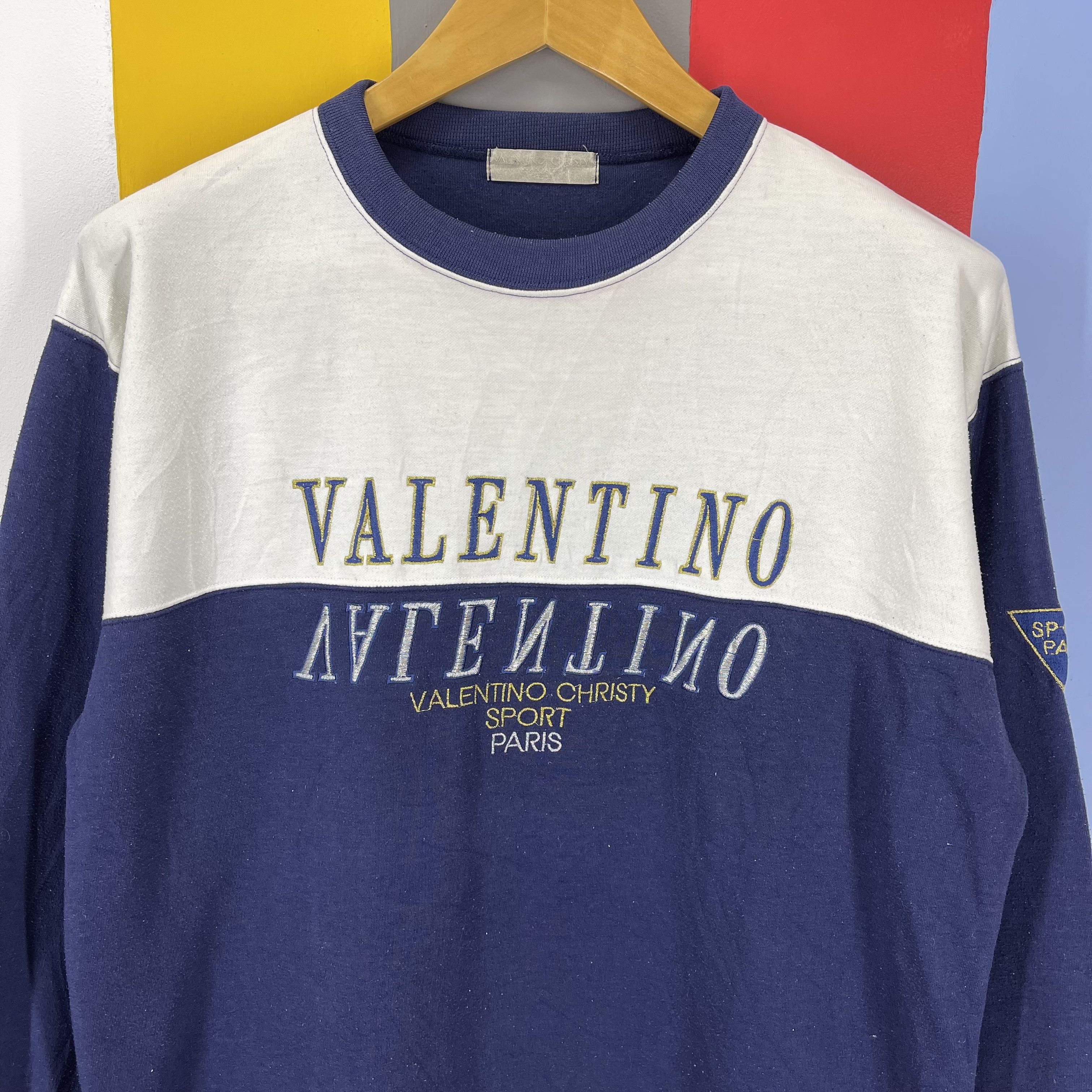 Other VALENTINO CHRISTY SPORT PARIS Crew Neck Sweatshirt #1421/AX Size US M / EU 48-50 / 2 - 2 Thumbnail