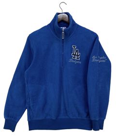 LOS ANGELES DODGERS CLASSIC FLC CROPPED PO HOODIE (DODGER BLUE