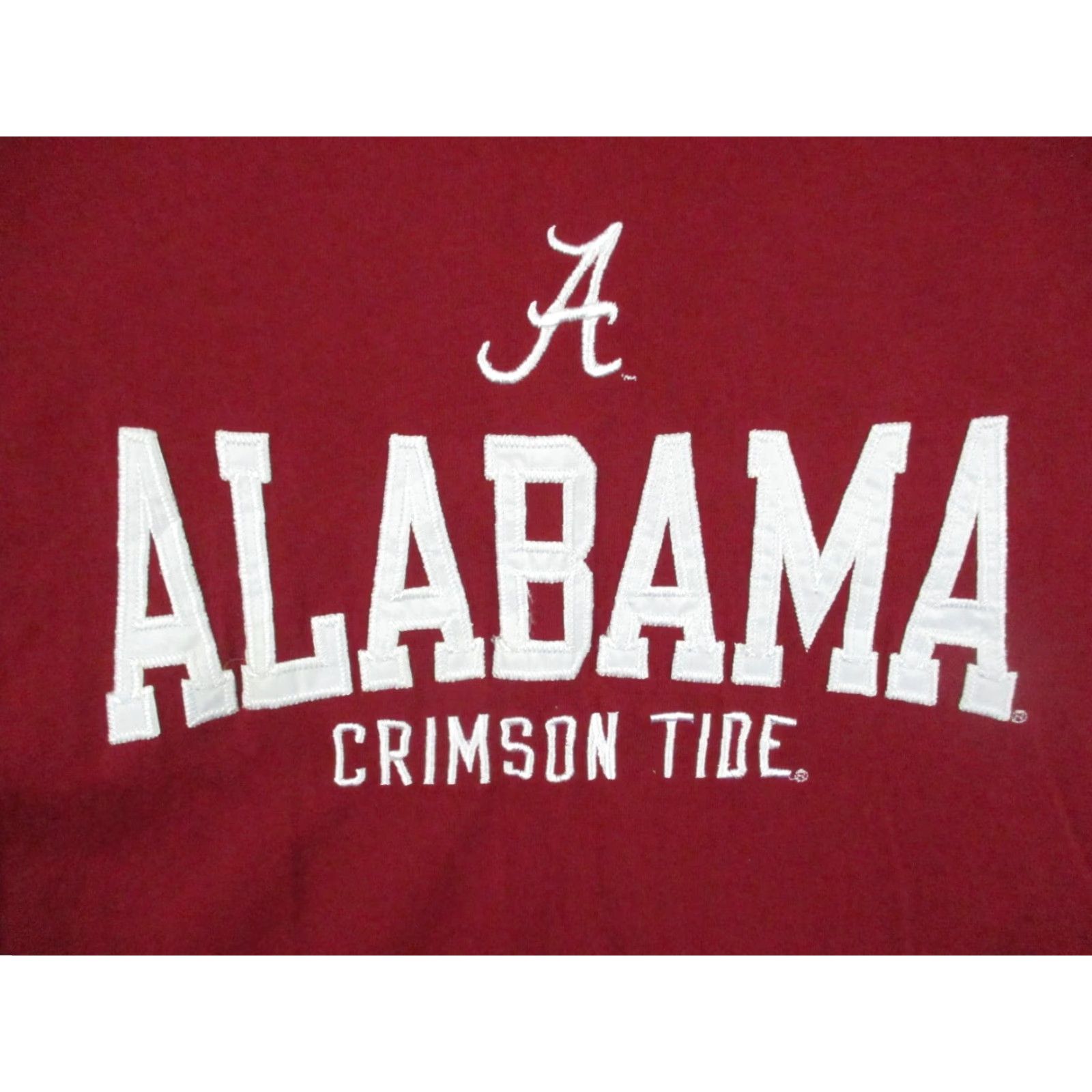 Vintage Alabama Crimson Tide Shirt Large Mens Football Red Short Sleeve Size US L / EU 52-54 / 3 - 2 Thumbnail