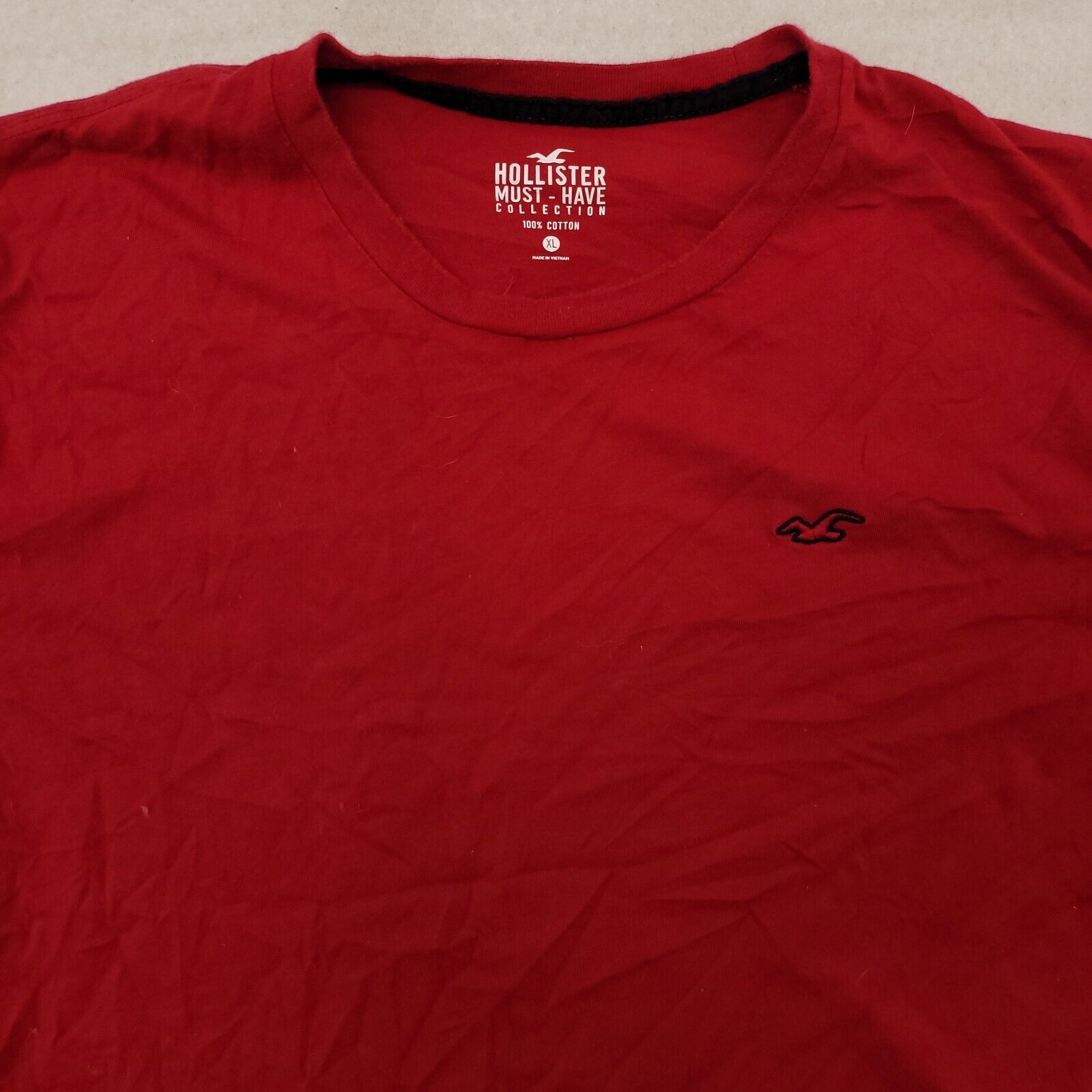 Hollister Hollister Pullover Casual T Shirt Adult Mens Size XL Red Size US XL / EU 56 / 4 - 1 Thumbnail