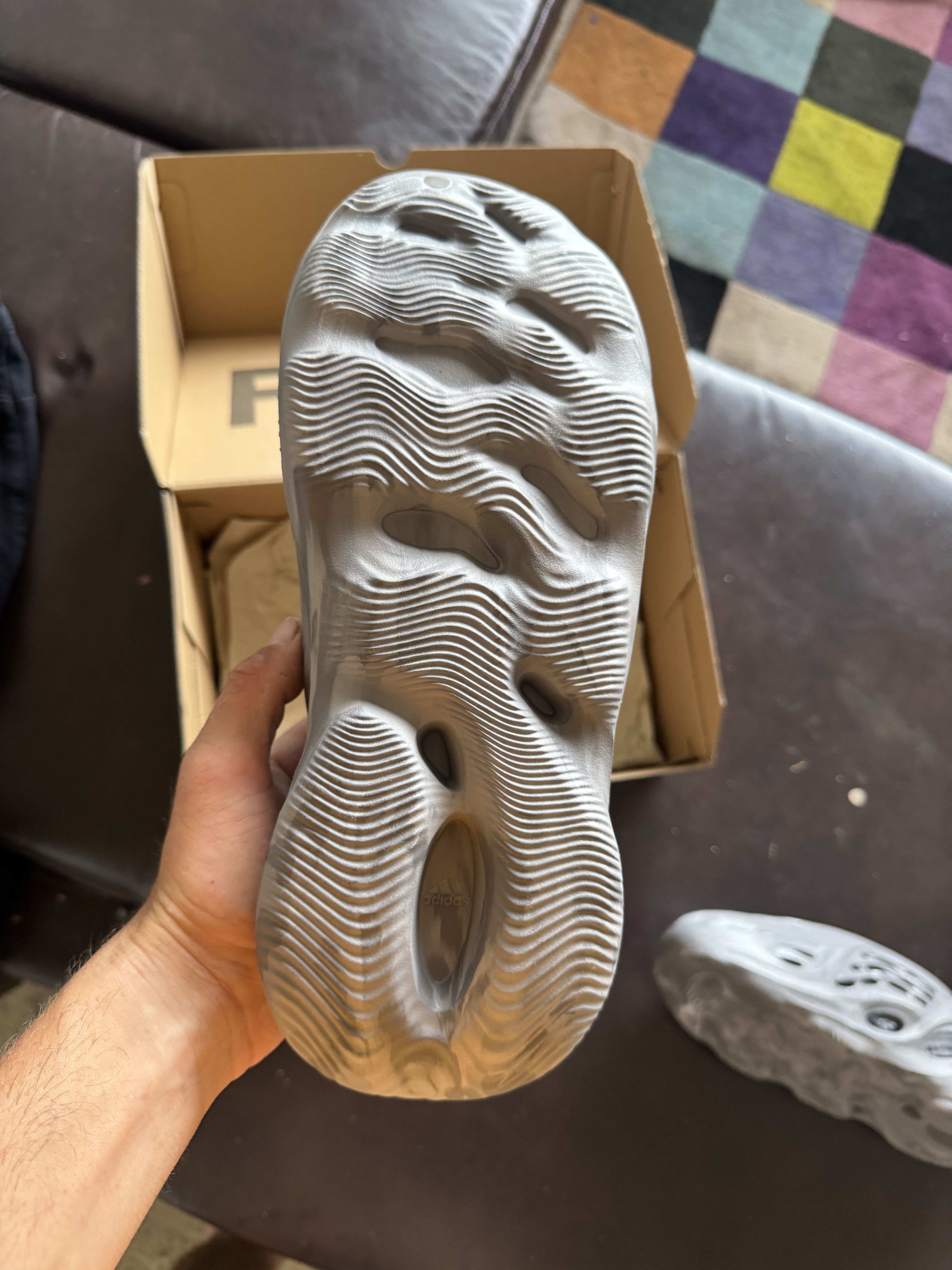 Adidas × Kanye West × Yeezy Yeezy Foam Rnr Mx granite Size US 11 / EU 44 - 6 Thumbnail
