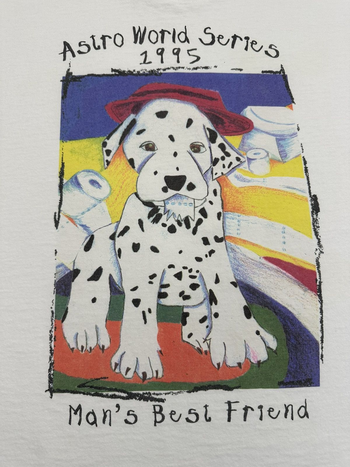 Vintage Vintage Astro World Series 1995 Dalmatian Man's Best Friend Size US XL / EU 56 / 4 - 5 Thumbnail