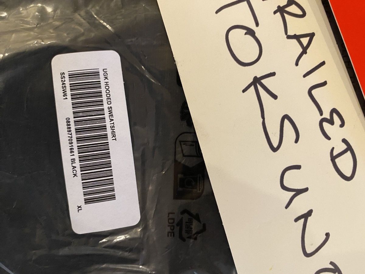 Supreme X UGK Ridin’ Dirty Hoodie Black XL
